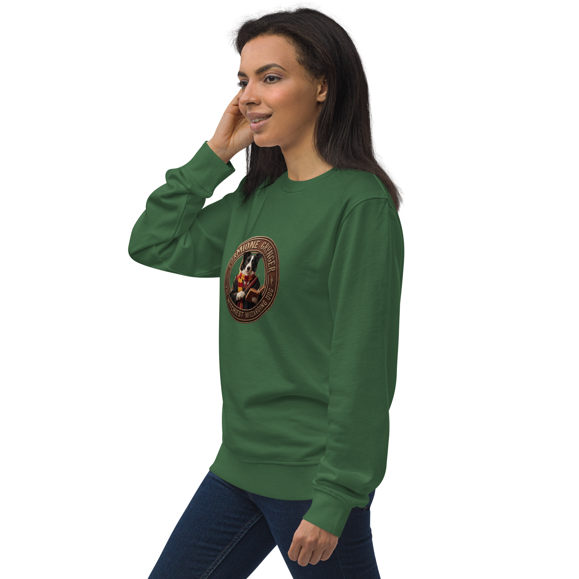 unisex-organic-sweatshirt-bottle-green-left-front-6a60e484cb1fc.png