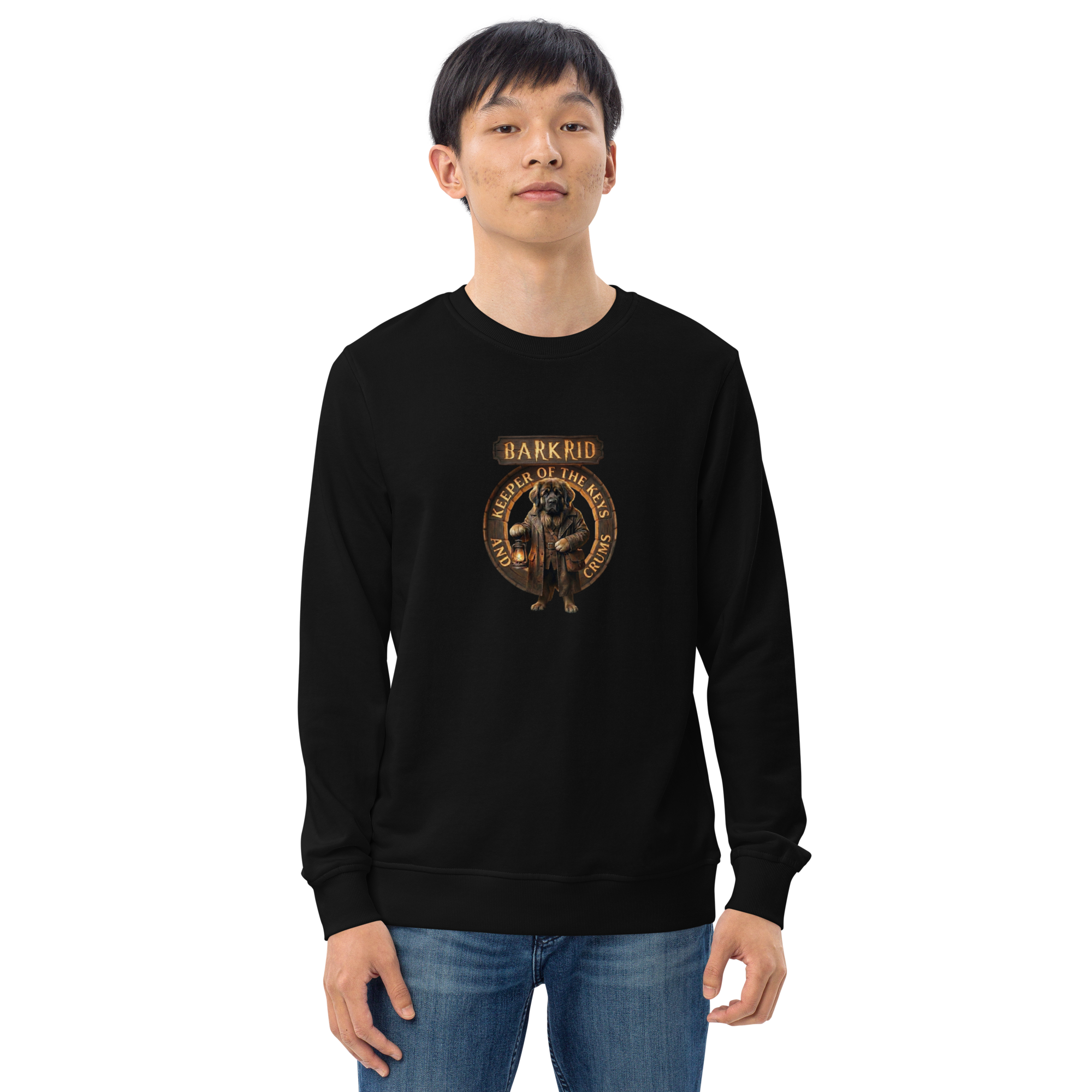 unisex-organic-sweatshirt-black-front-2-6a60ea0917299.png