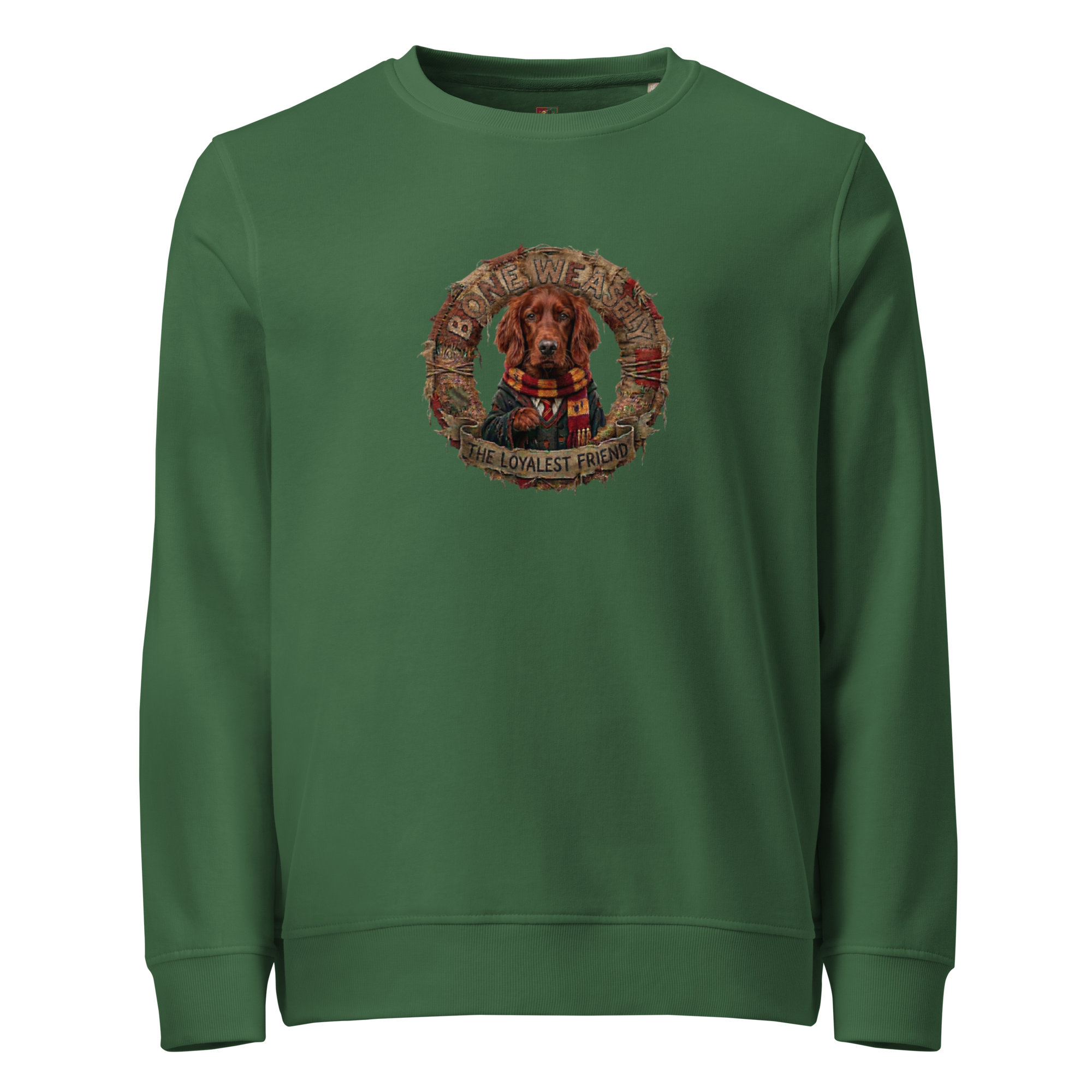 unisex-organic-sweatshirt-bottle-green-front-6a6412b7caa6e.png