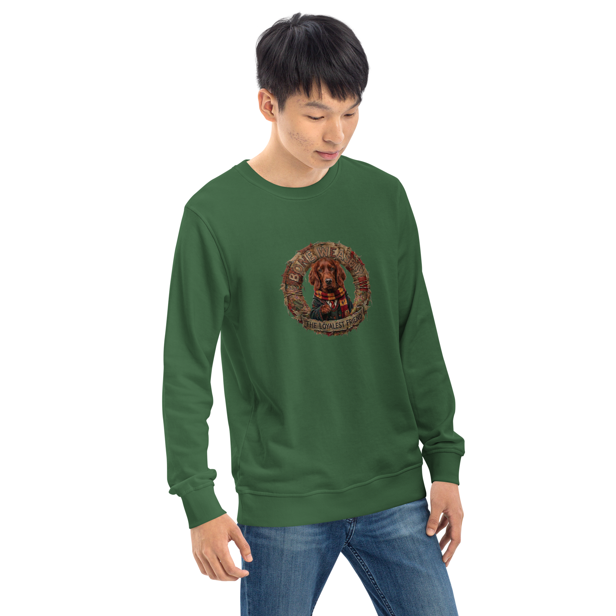 unisex-organic-sweatshirt-bottle-green-right-front-6a5f87c6232a6.png