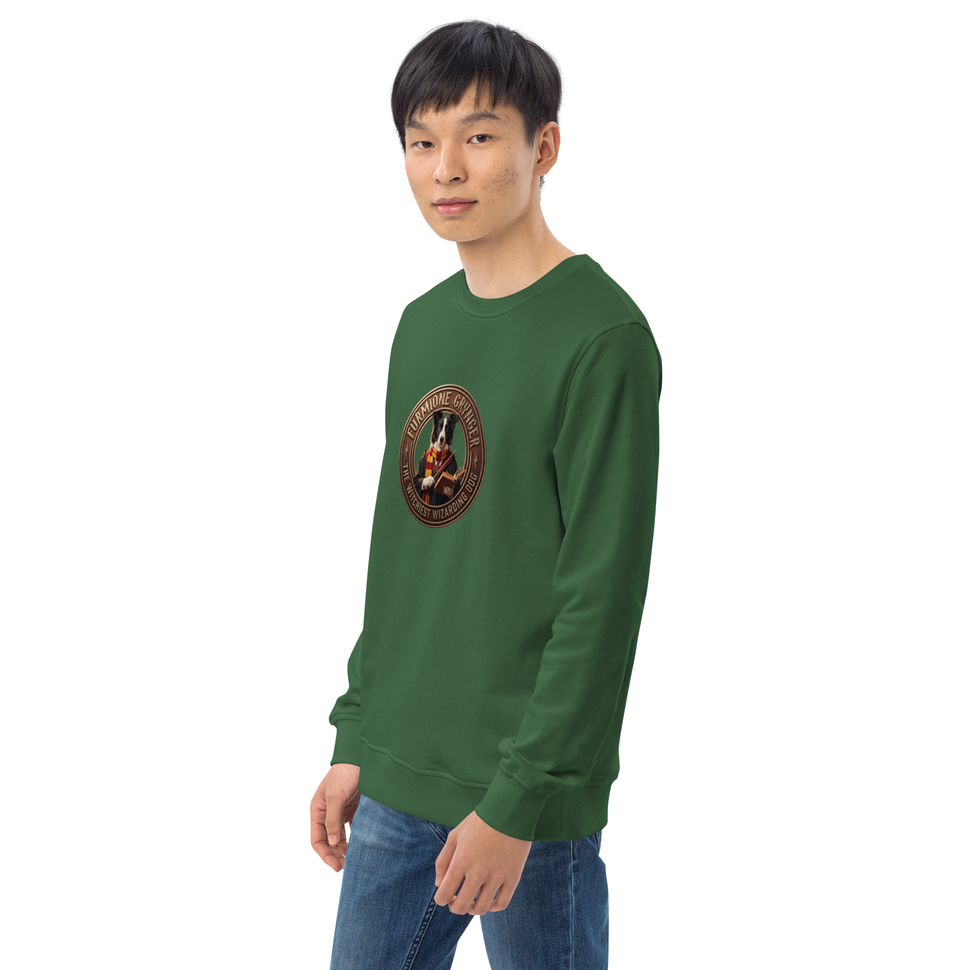 unisex-organic-sweatshirt-bottle-green-left-front-6a60e484cc1b8.png