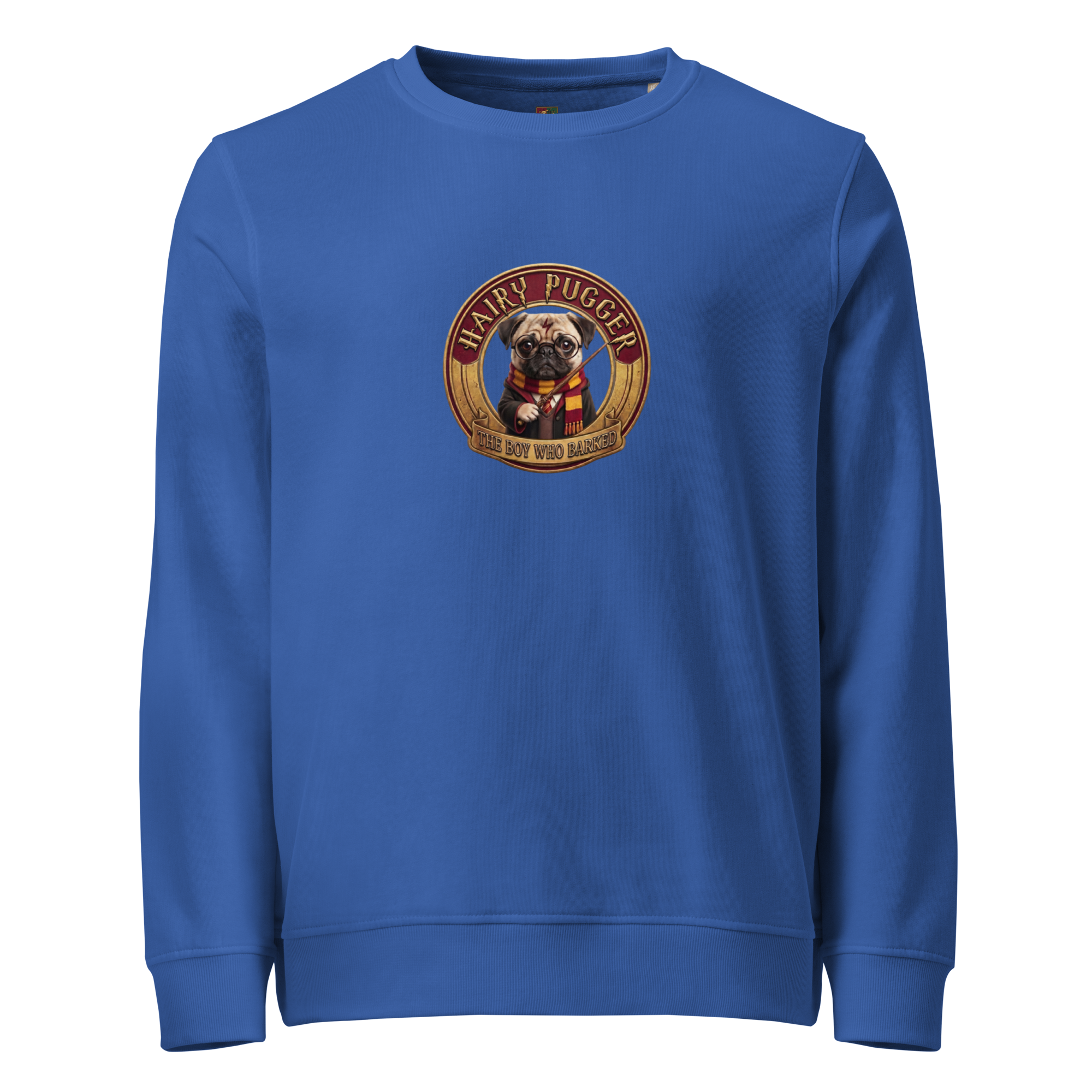 Hairy Pugger ⚡️ Unisex Organic Sweatshirt
