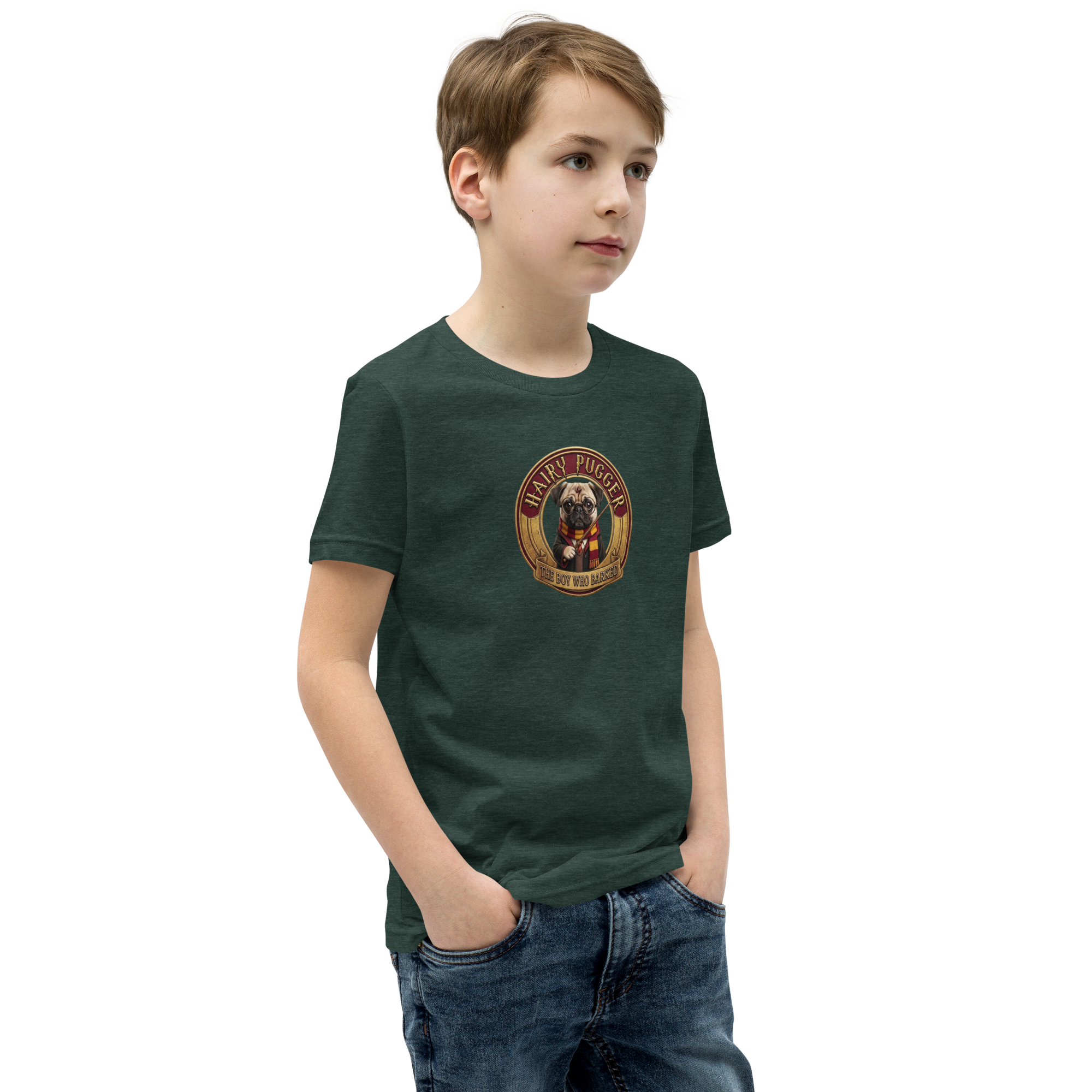 youth-staple-tee-heather-forest-right-front-6a72154ec35de.png