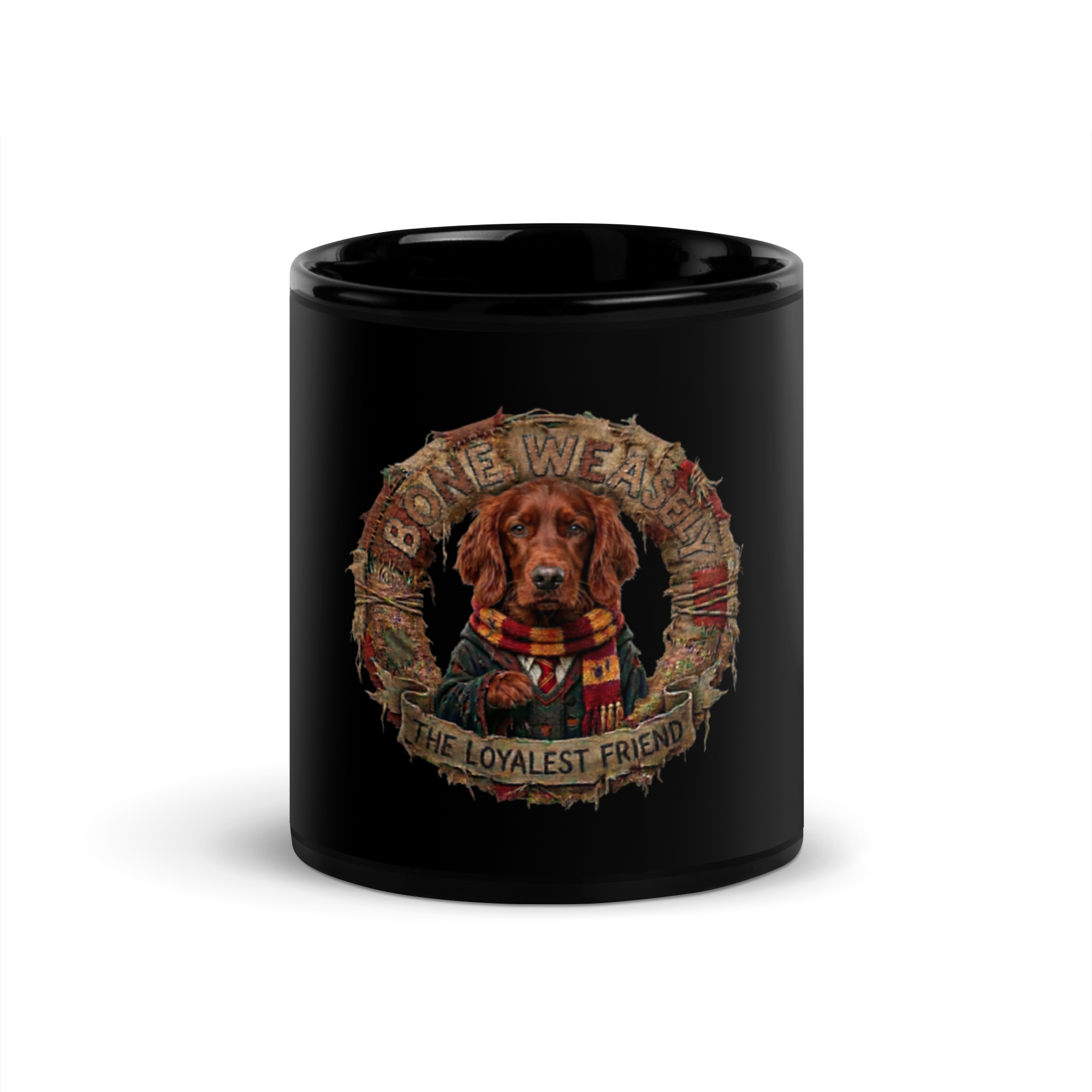 Bone Weasely Mug (black)