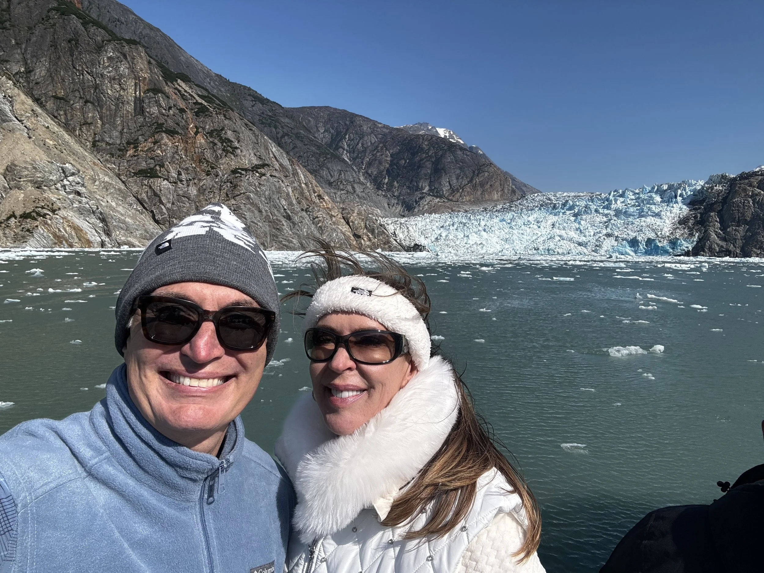 Alaska cruise, travel, glacier, active living.