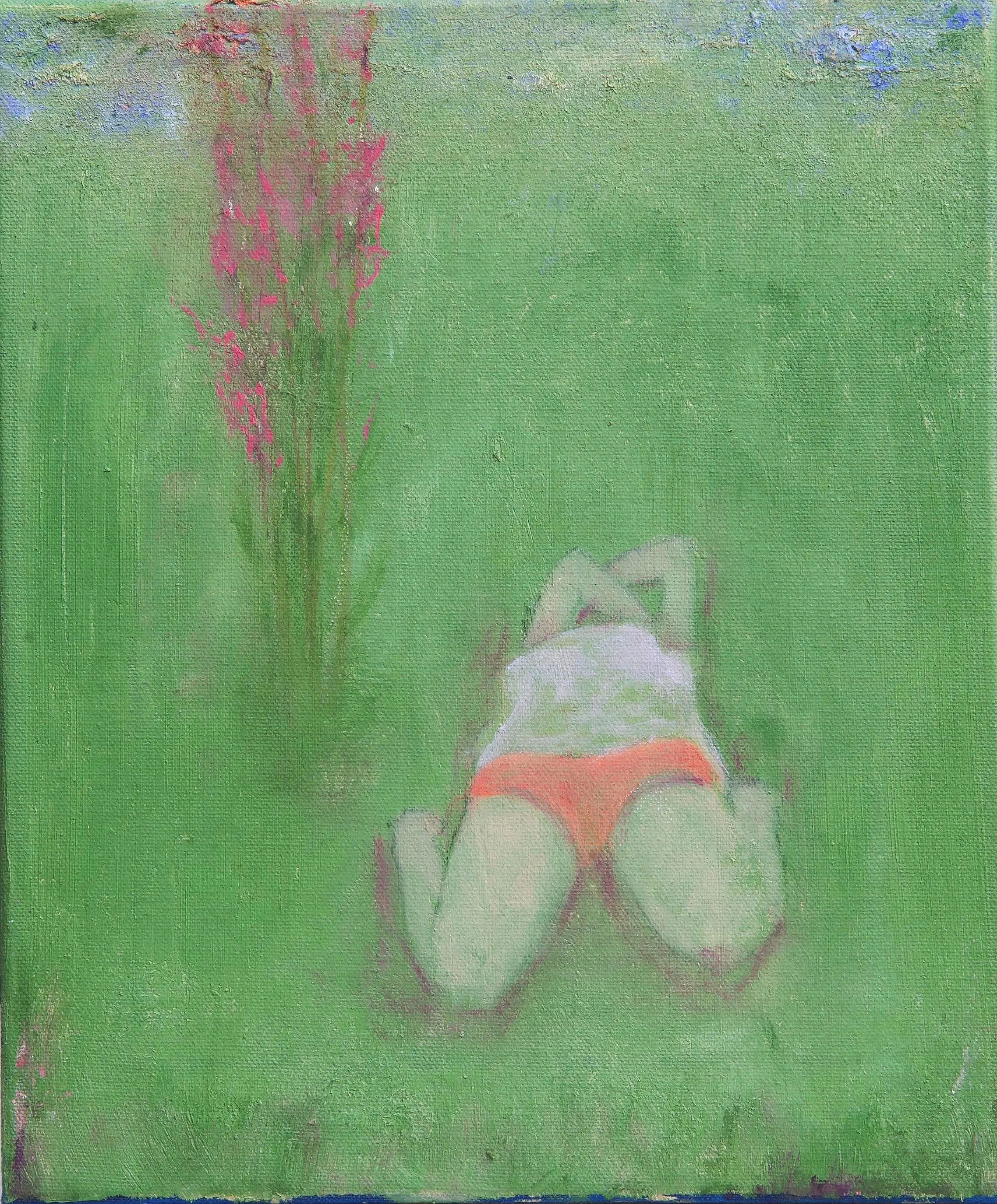 Woman and Rosebay Willowherb