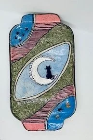 Whimsical Cat Tray