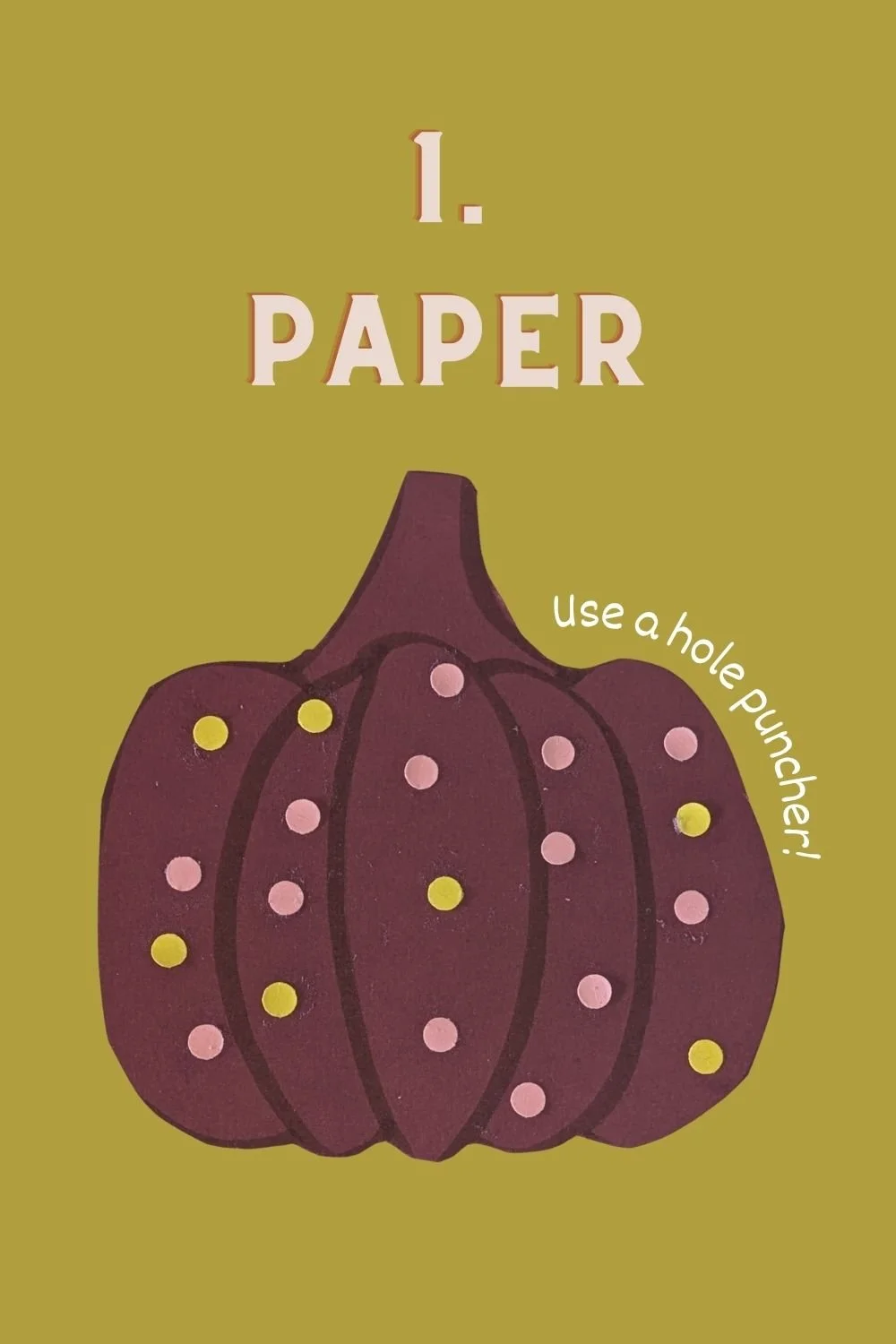 Paper Pumpkin Craft
