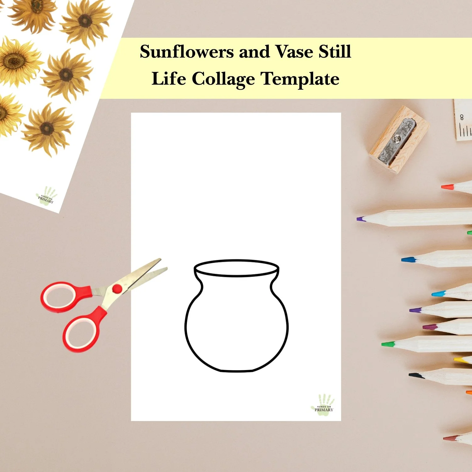 Sunflowers and Vase Cut and Stick Template (1).jpg