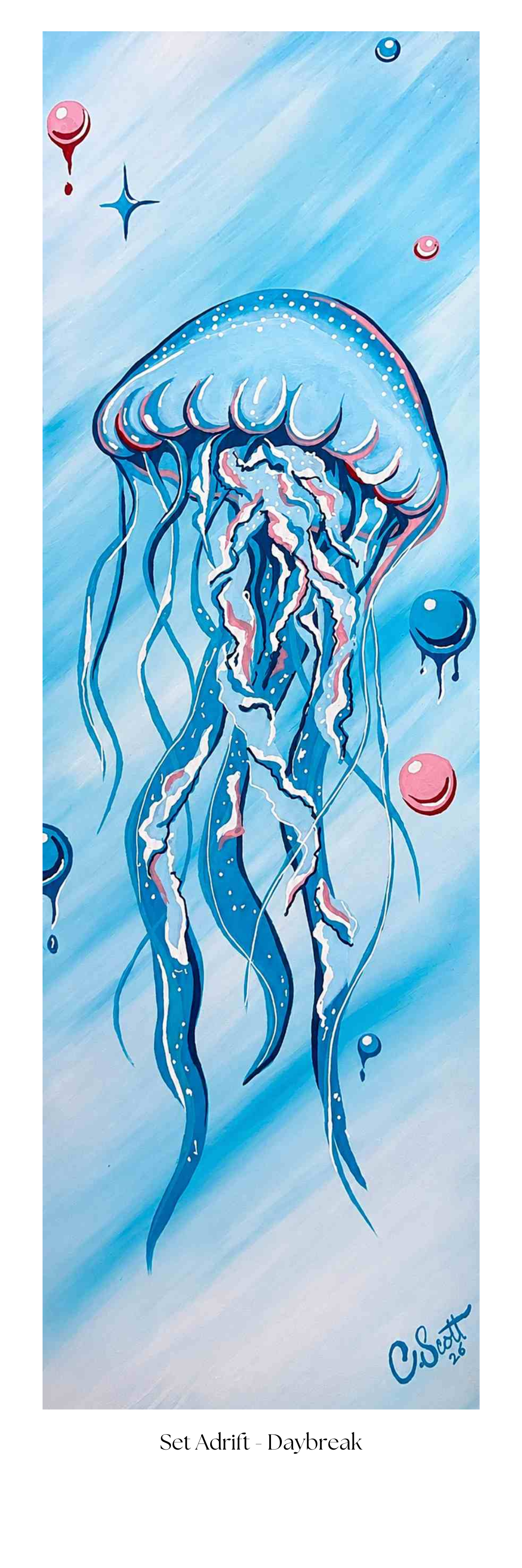 12x36  "Set Adrift Daybreak" - Signed Limited Edition Print