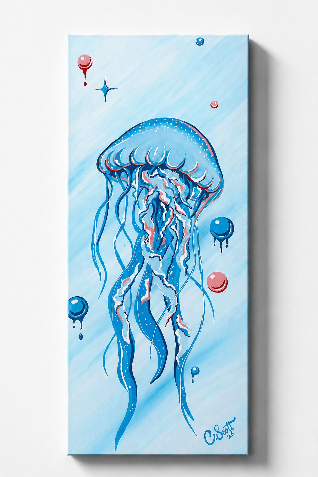 12x36 "Set Adrift Daybreak" - Wrapped Canvas Print