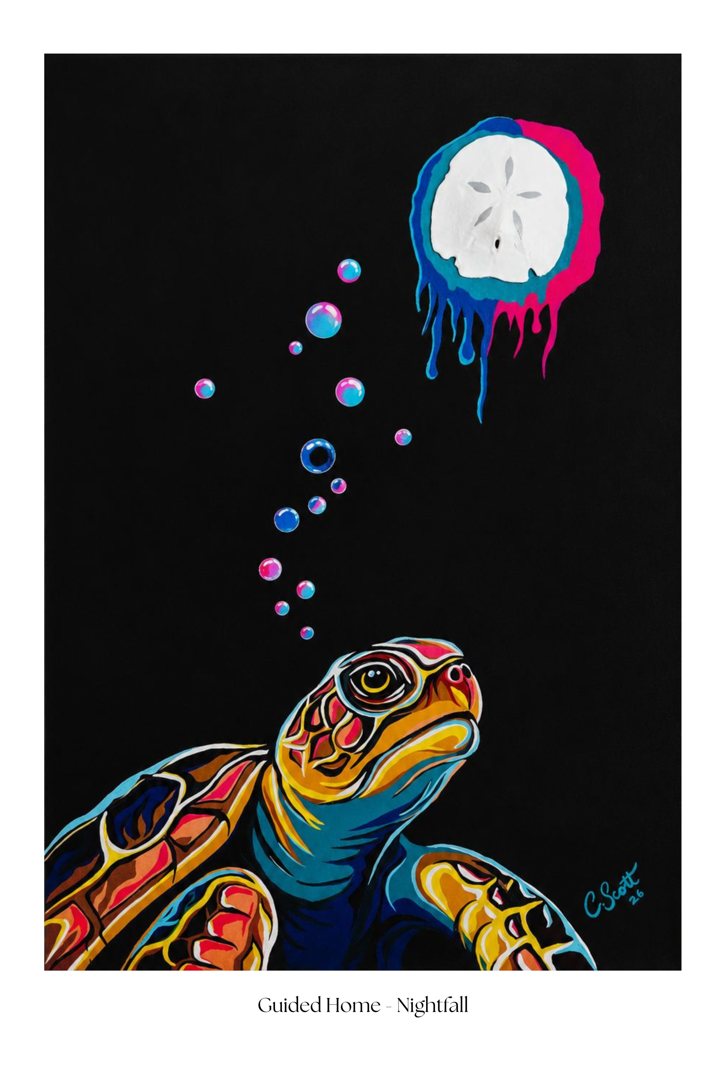16x24 "Guided Home - Nightfall" Signed Limited edition (200)  Print