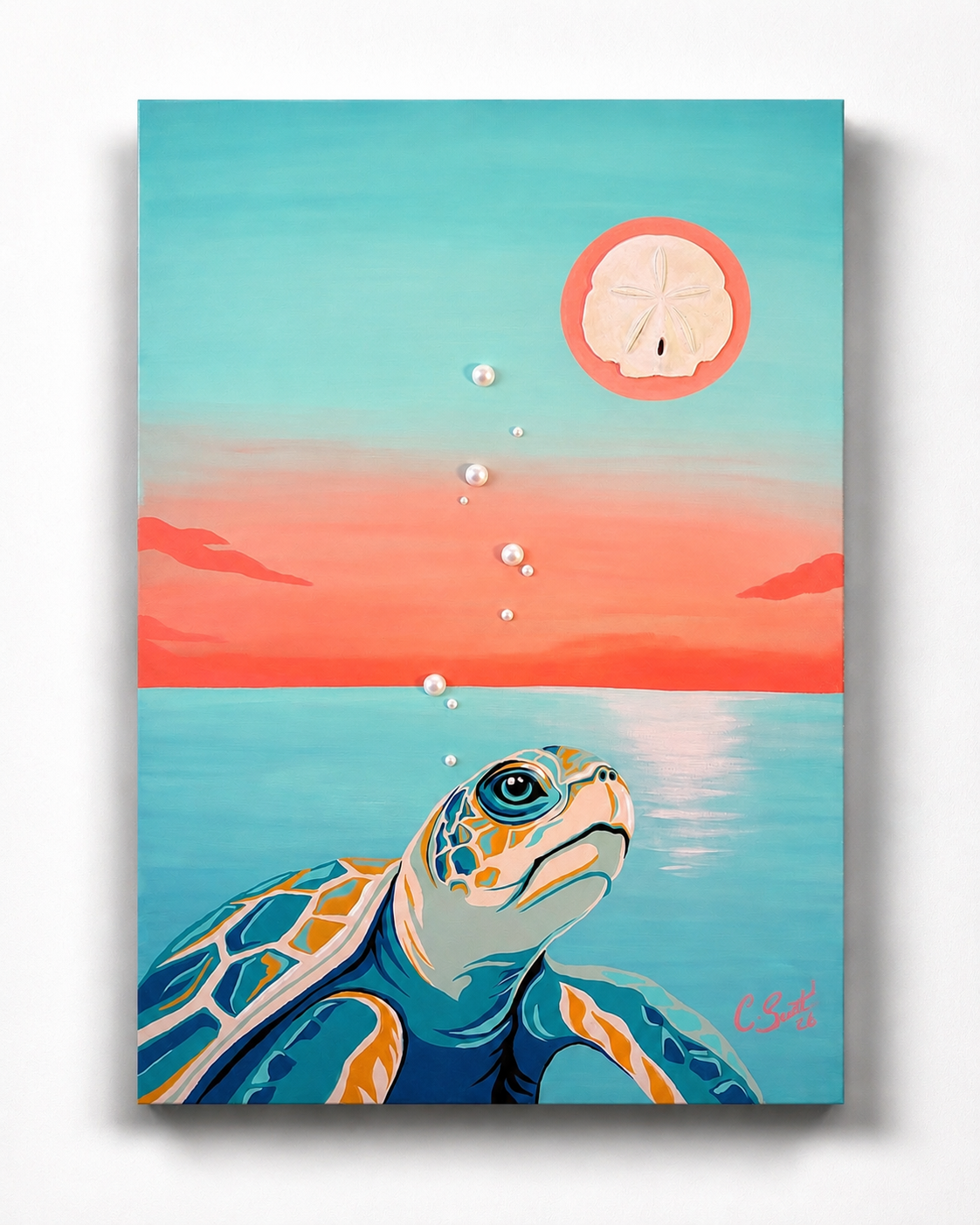 24x36 Original Canvas Painting "Guided Home - Daybreak "
