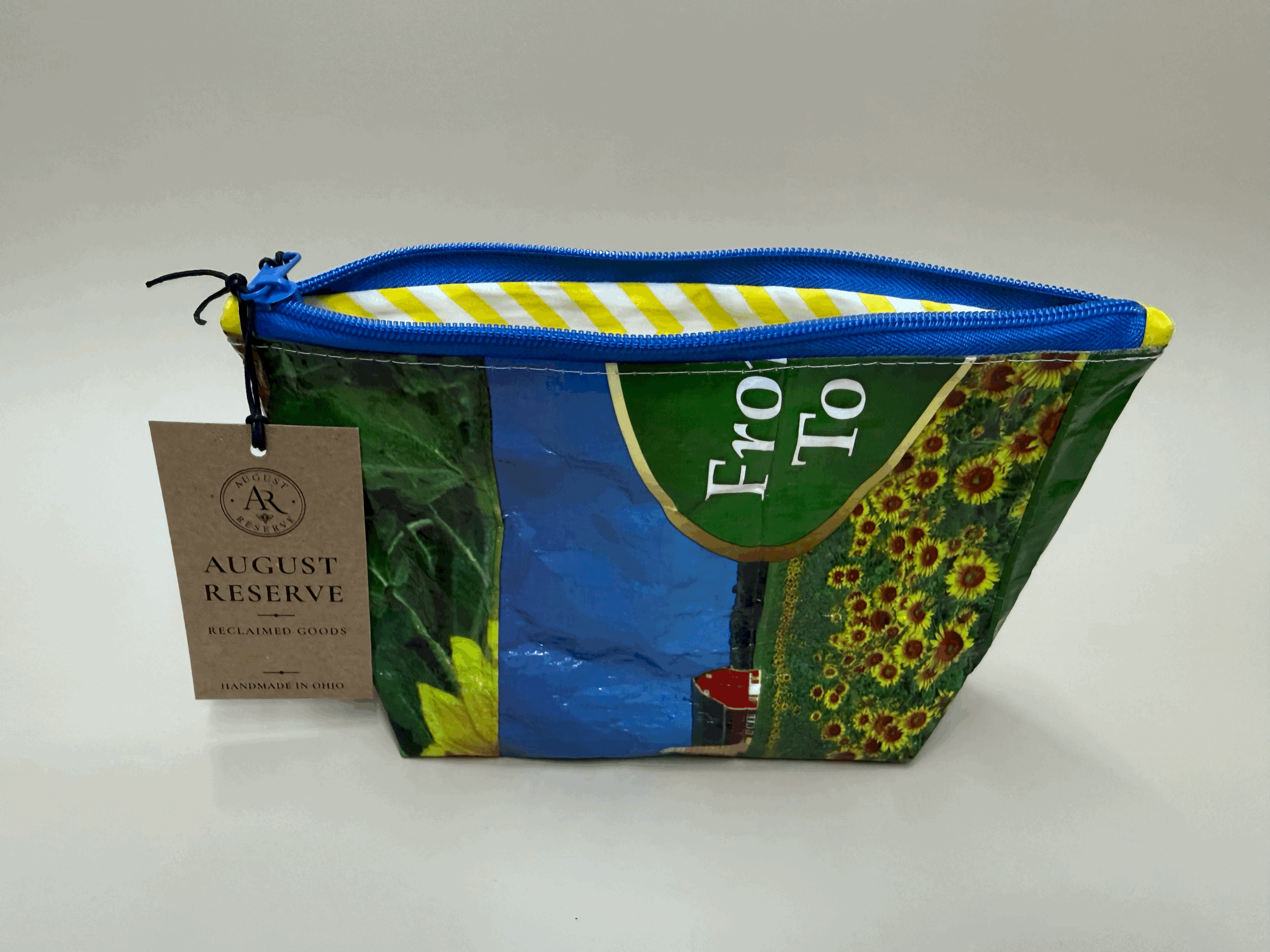 Bird seed bag lined pouch - LP05 Sunflower