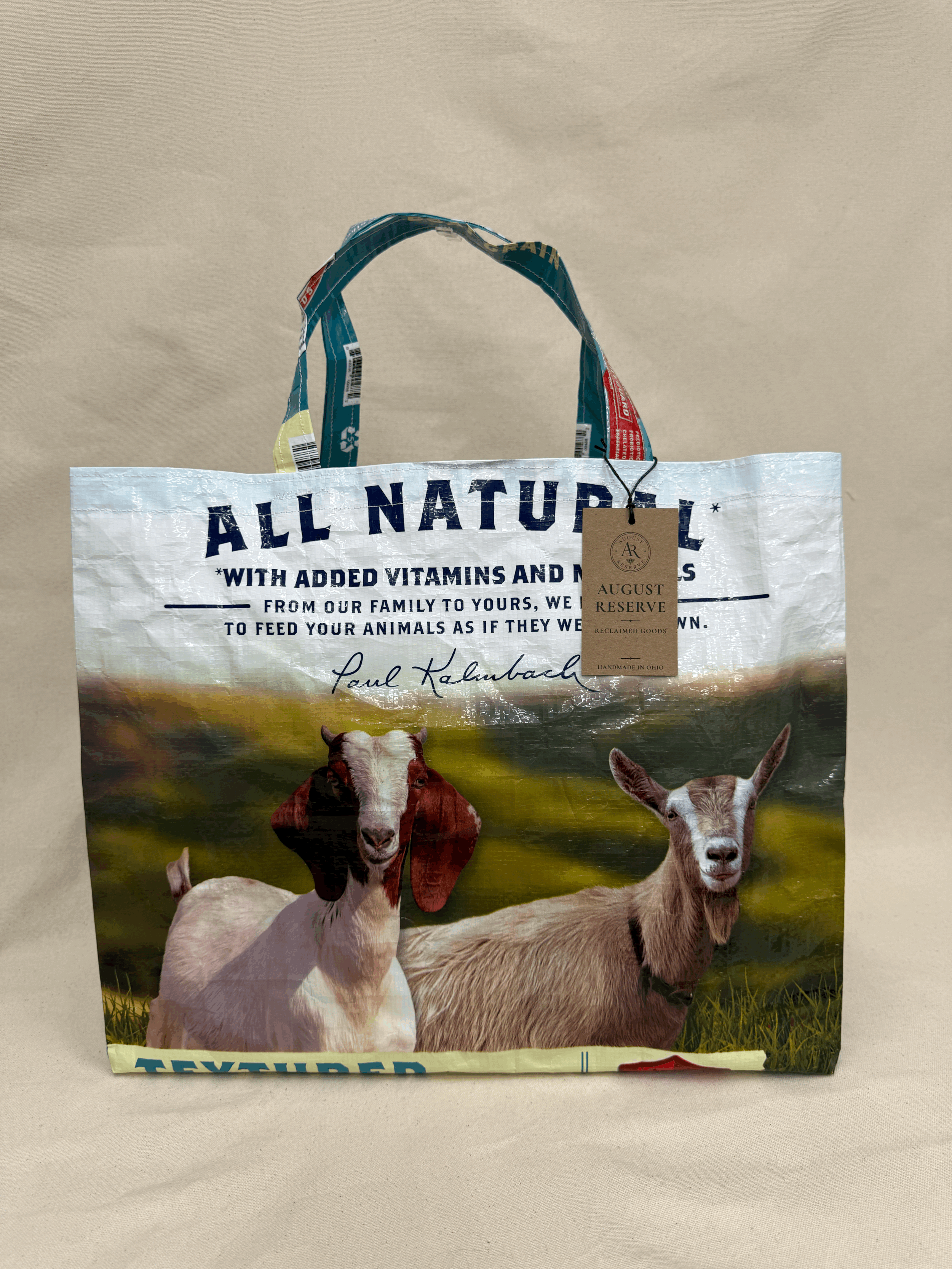 Kalmbach Goat Tote