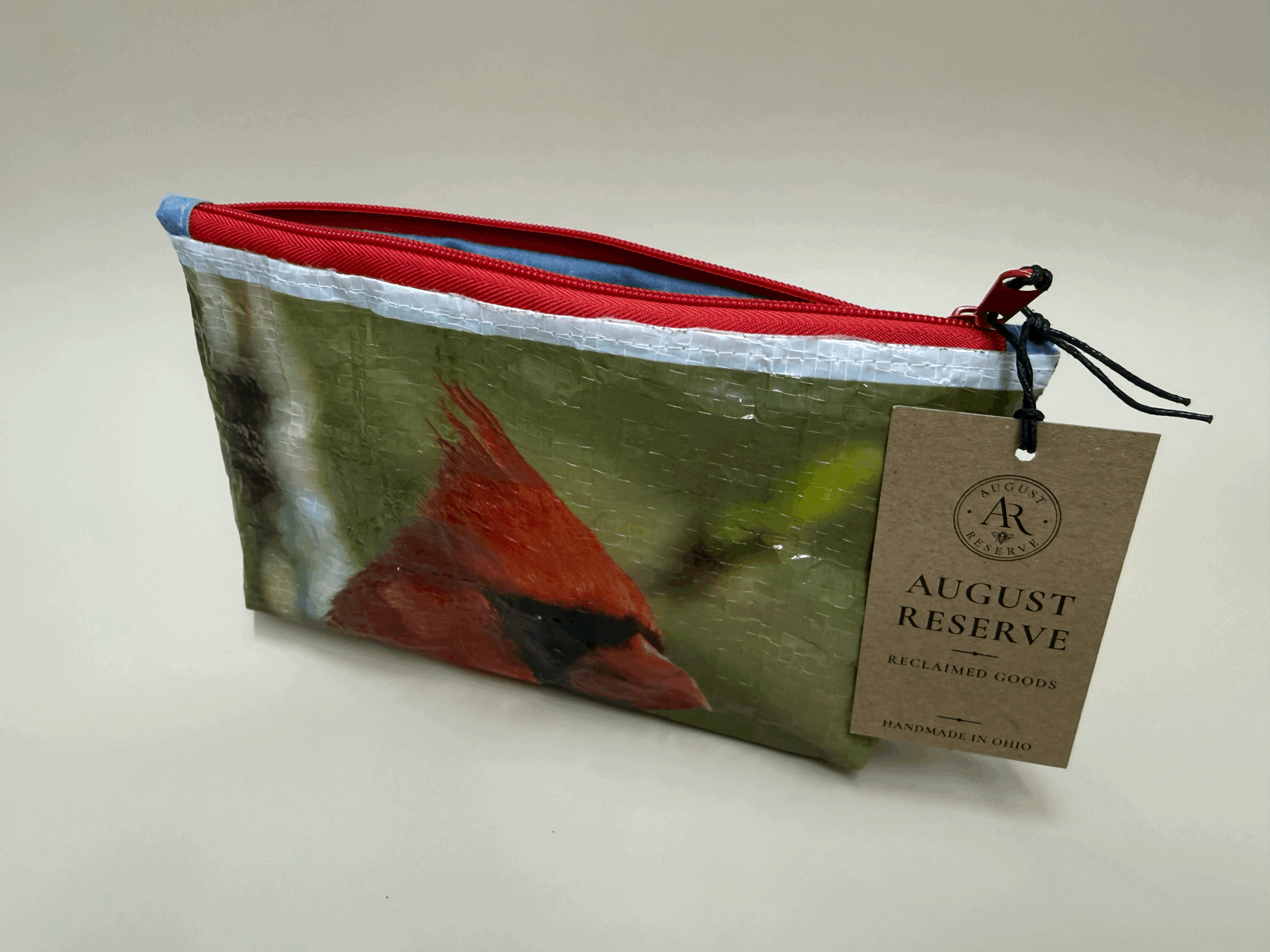 Lined pouch - Cardinal