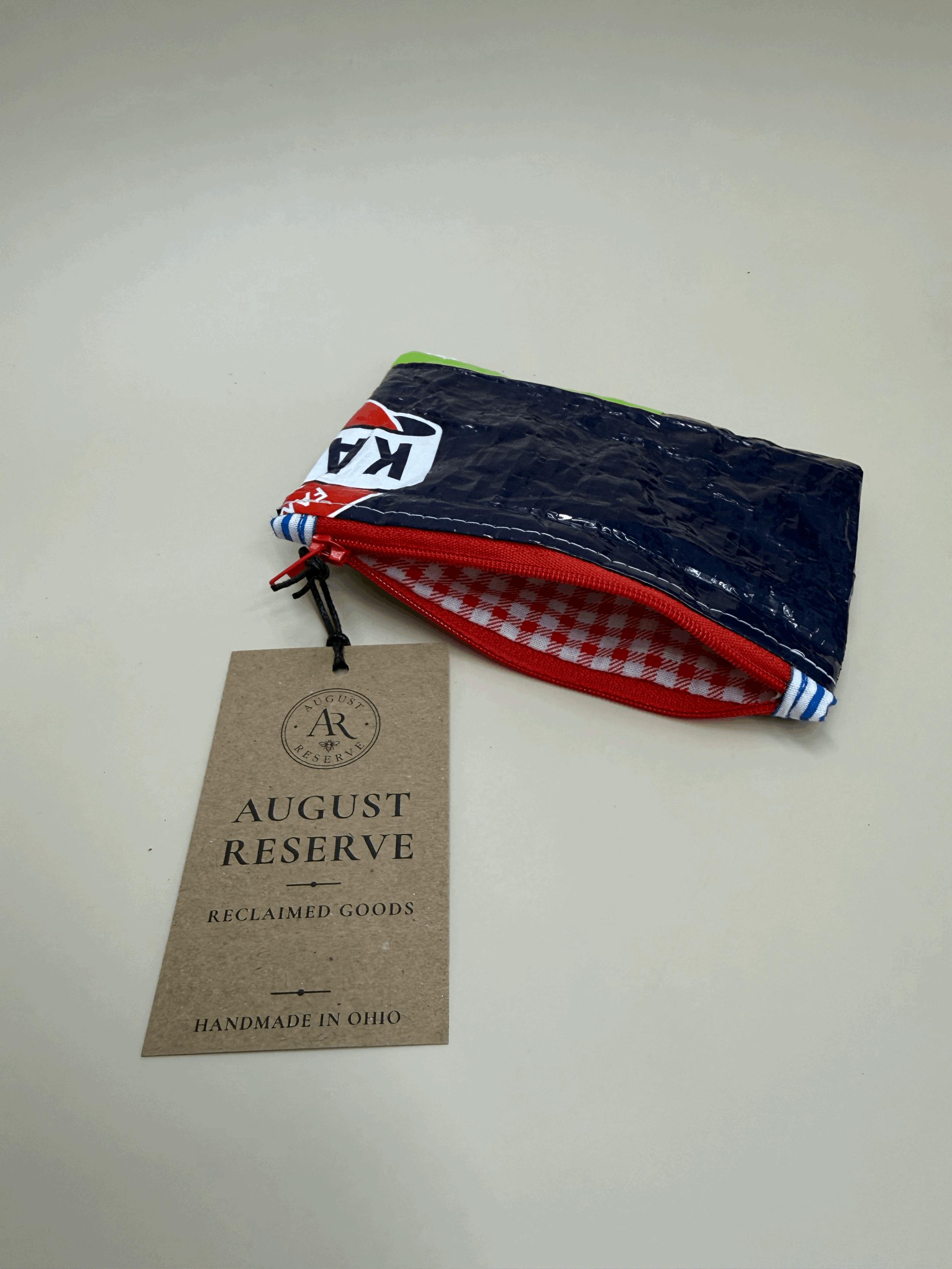 Lined coin pouch - CP08 Kalmbach check/strip