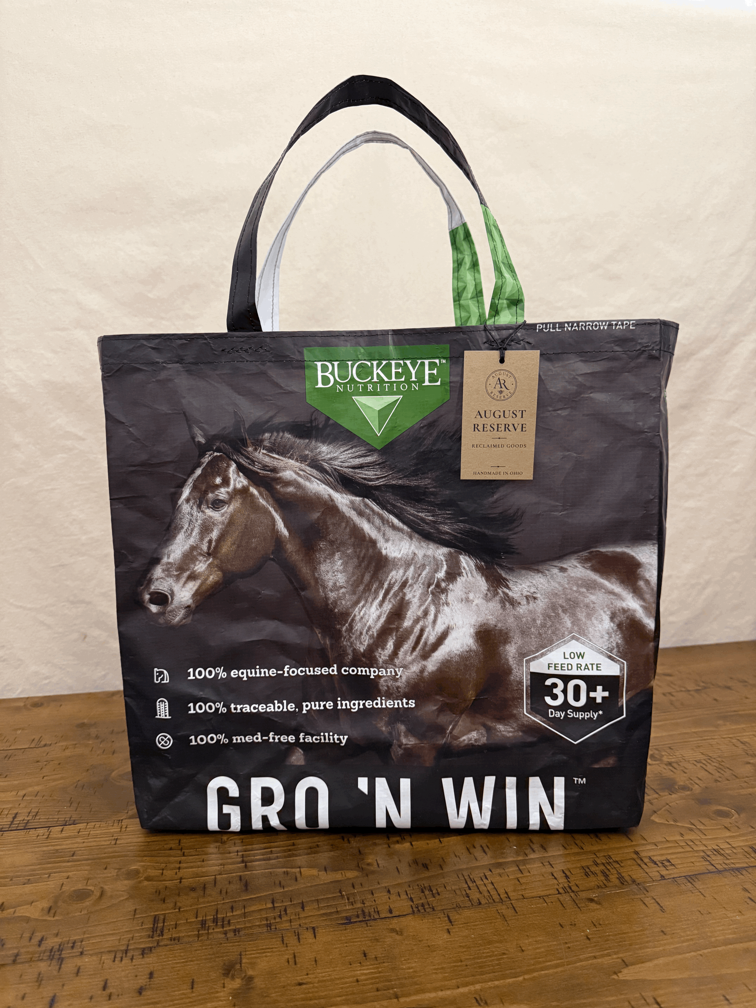 Horse Tote - Buckeye Gro ‘n Win