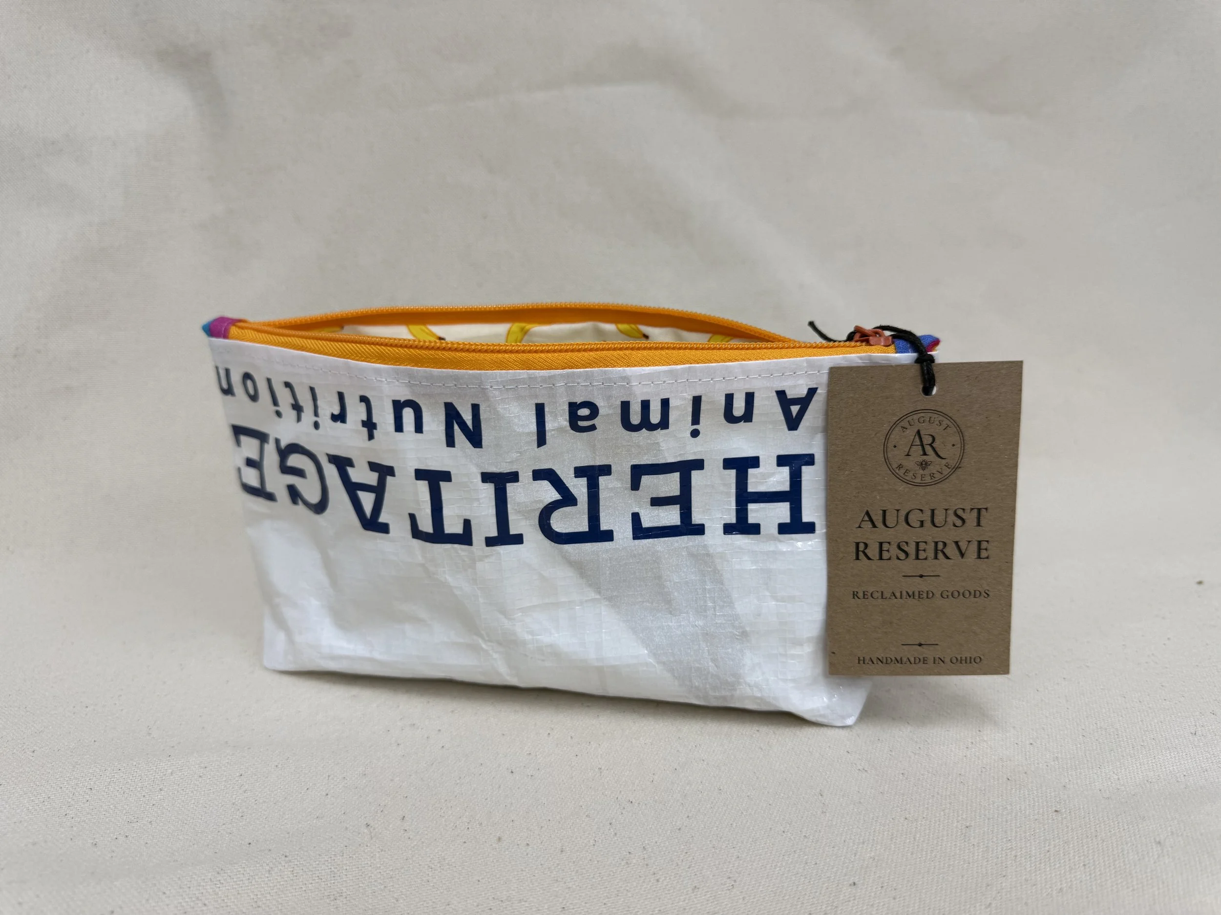 Lined pouch - Heritage
