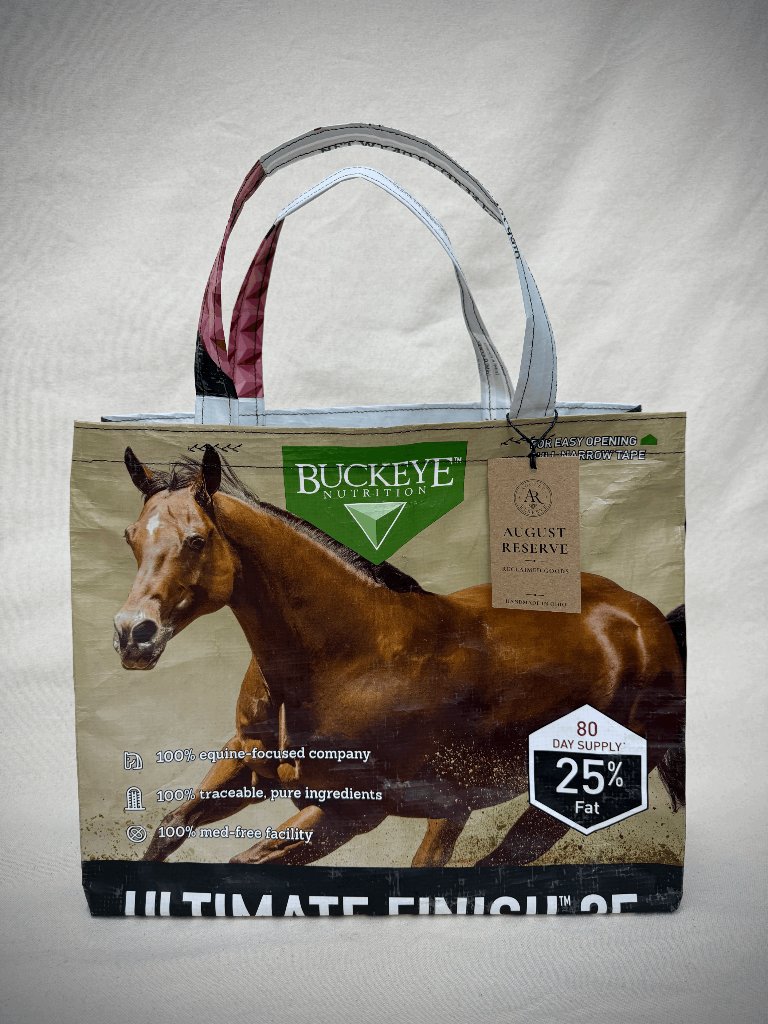Buckeye Brown Horse Tote