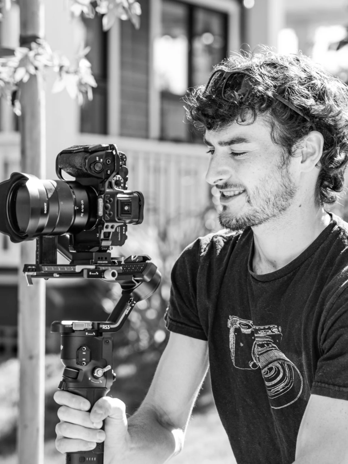 Harry Shaw, photographer + videographer at Crimson Creative Works