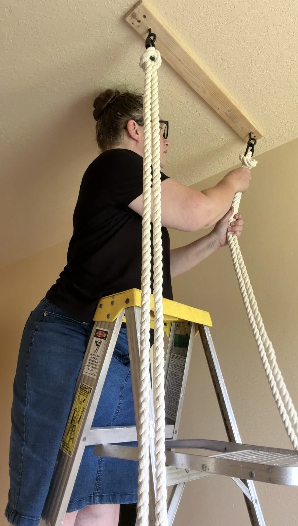 Pull out and make slip knot