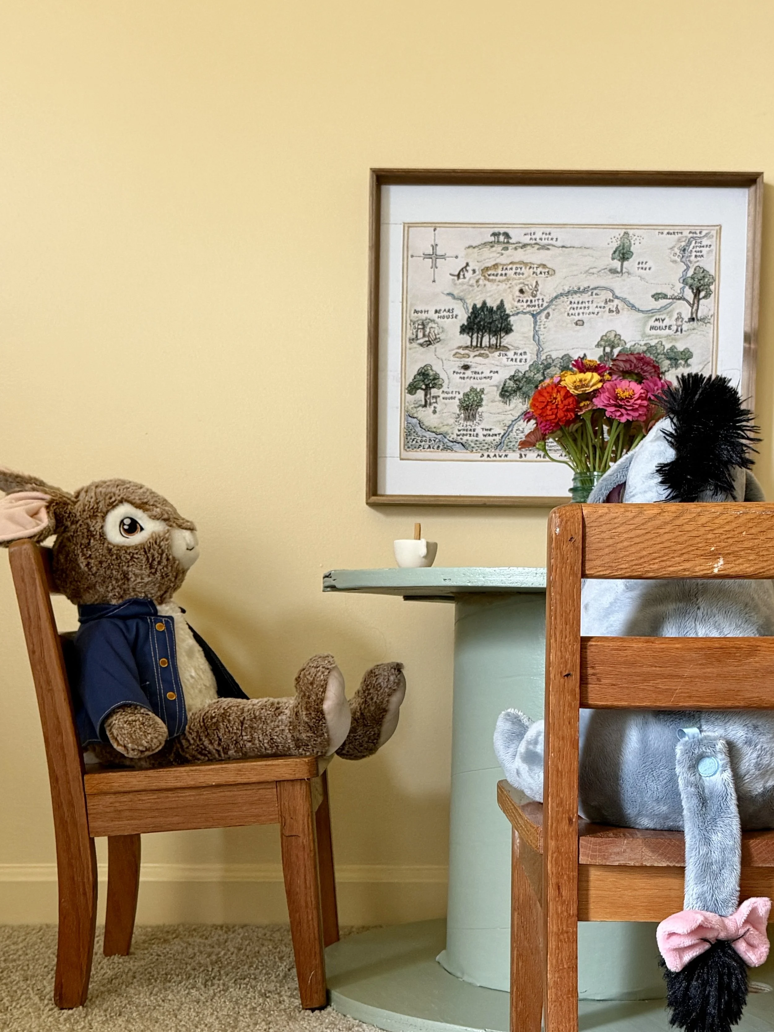 Electrical Reel turned Toddler Table