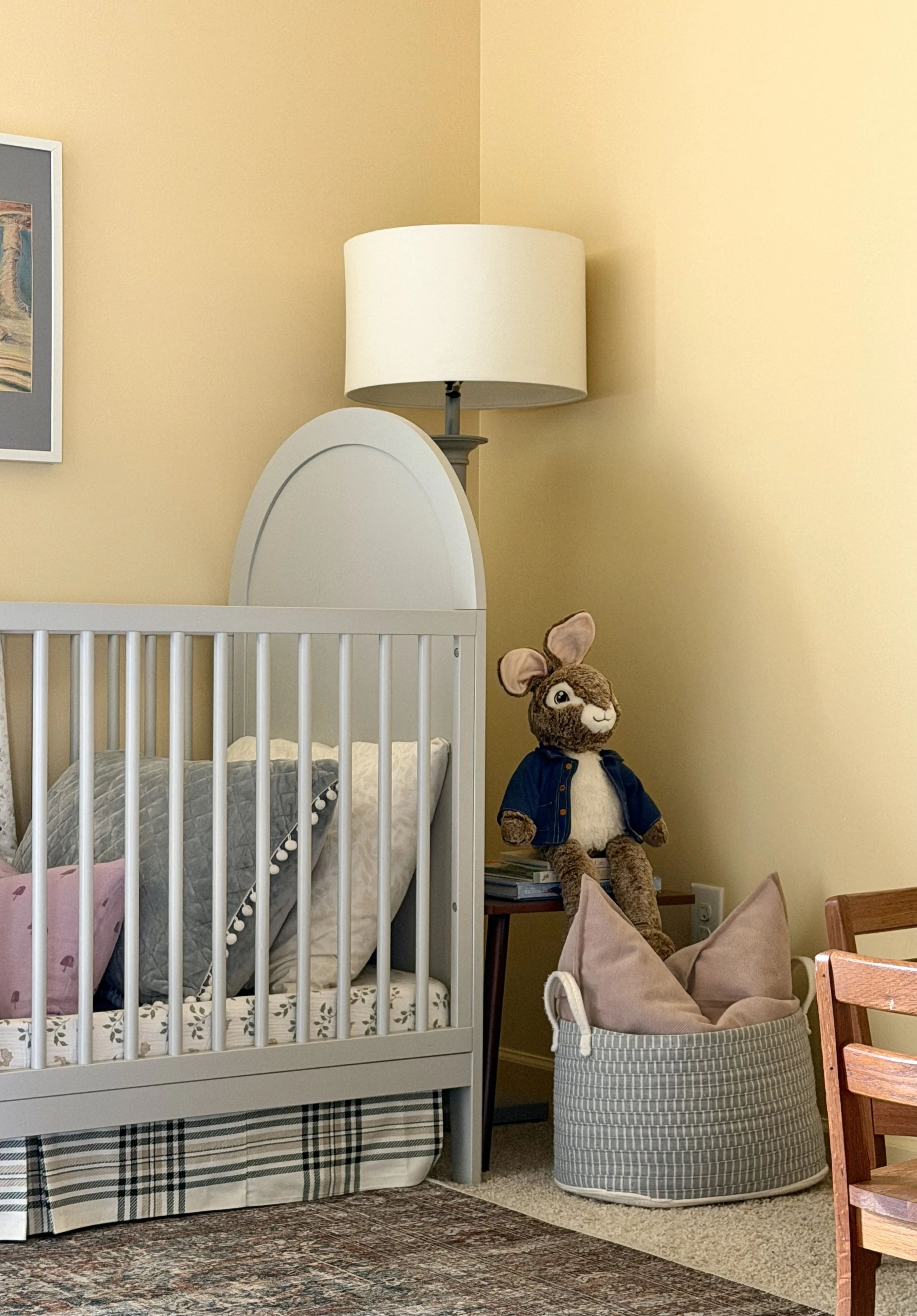 DIY crib skirt