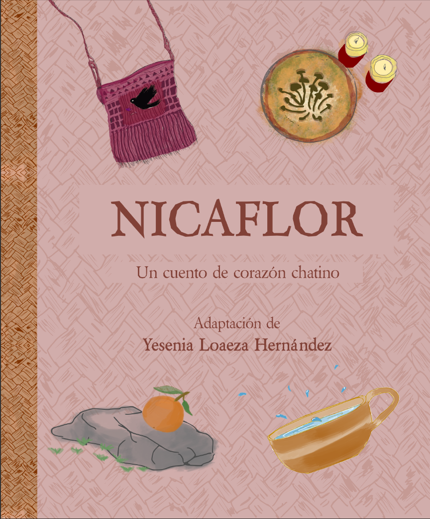 Portada del libro "NICAFLOR", de la escritora mexicana Yesenia Loaeza Hernández, de la editorial La Social.