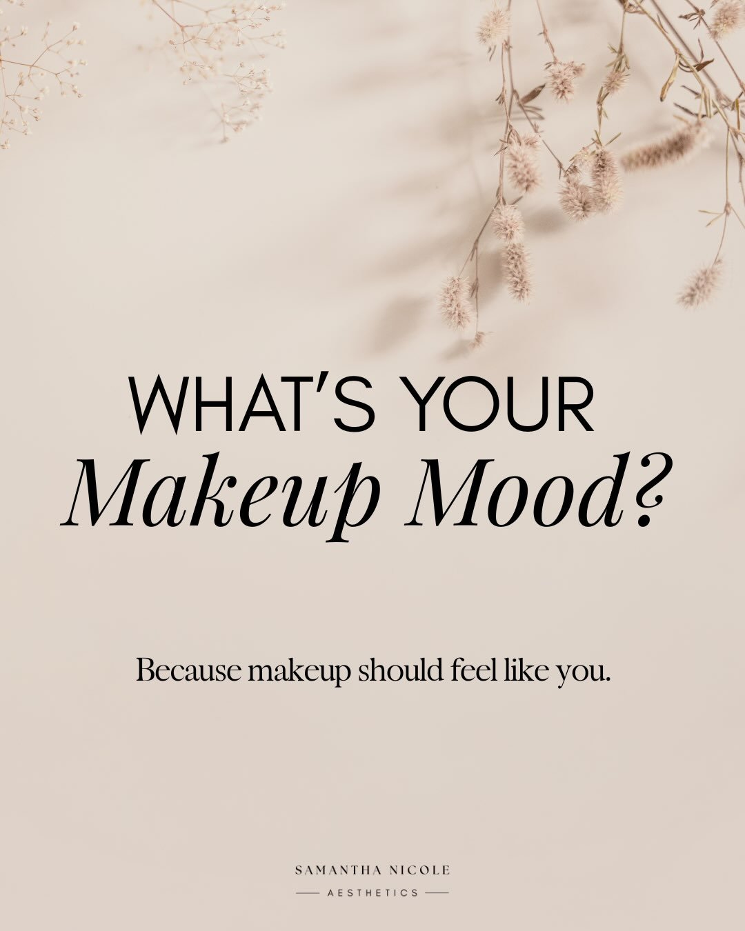 Your makeup should enhance your natural beauty&mdash;not make you look like someone else. ✨

That&rsquo;s exactly how I approach makeup.
Whether your mood is fresh &amp; natural, soft &amp; polished, or elevated &amp; effortless, I want you to look i