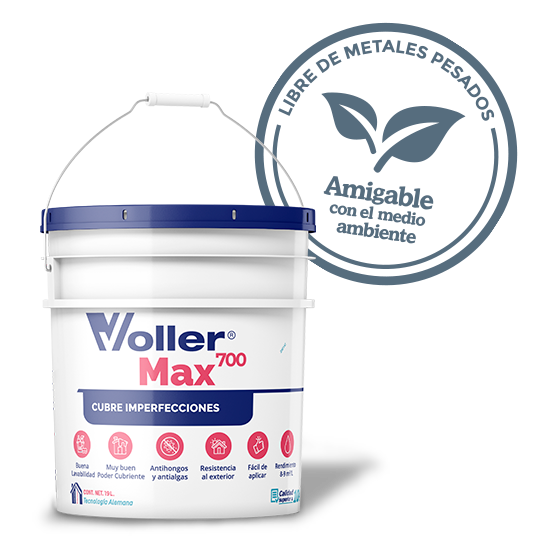 Voller Max 700 Recomendada para exteriores Cubre imperfecciones