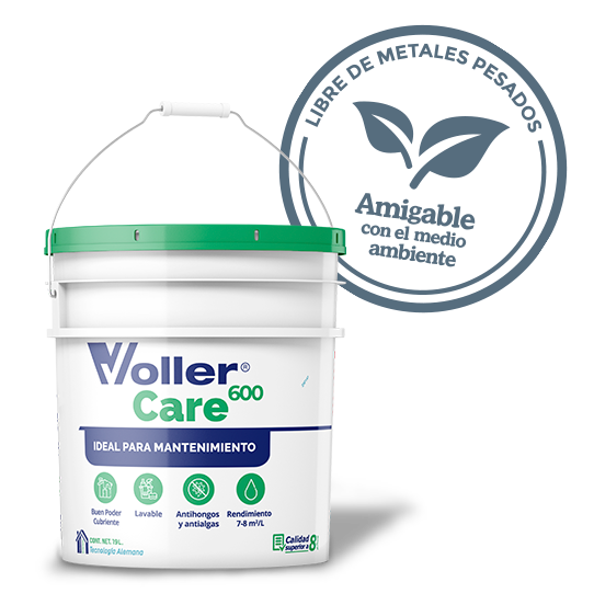 Voller Care 600 Recomendada para interiores Ideal para mantenimiento