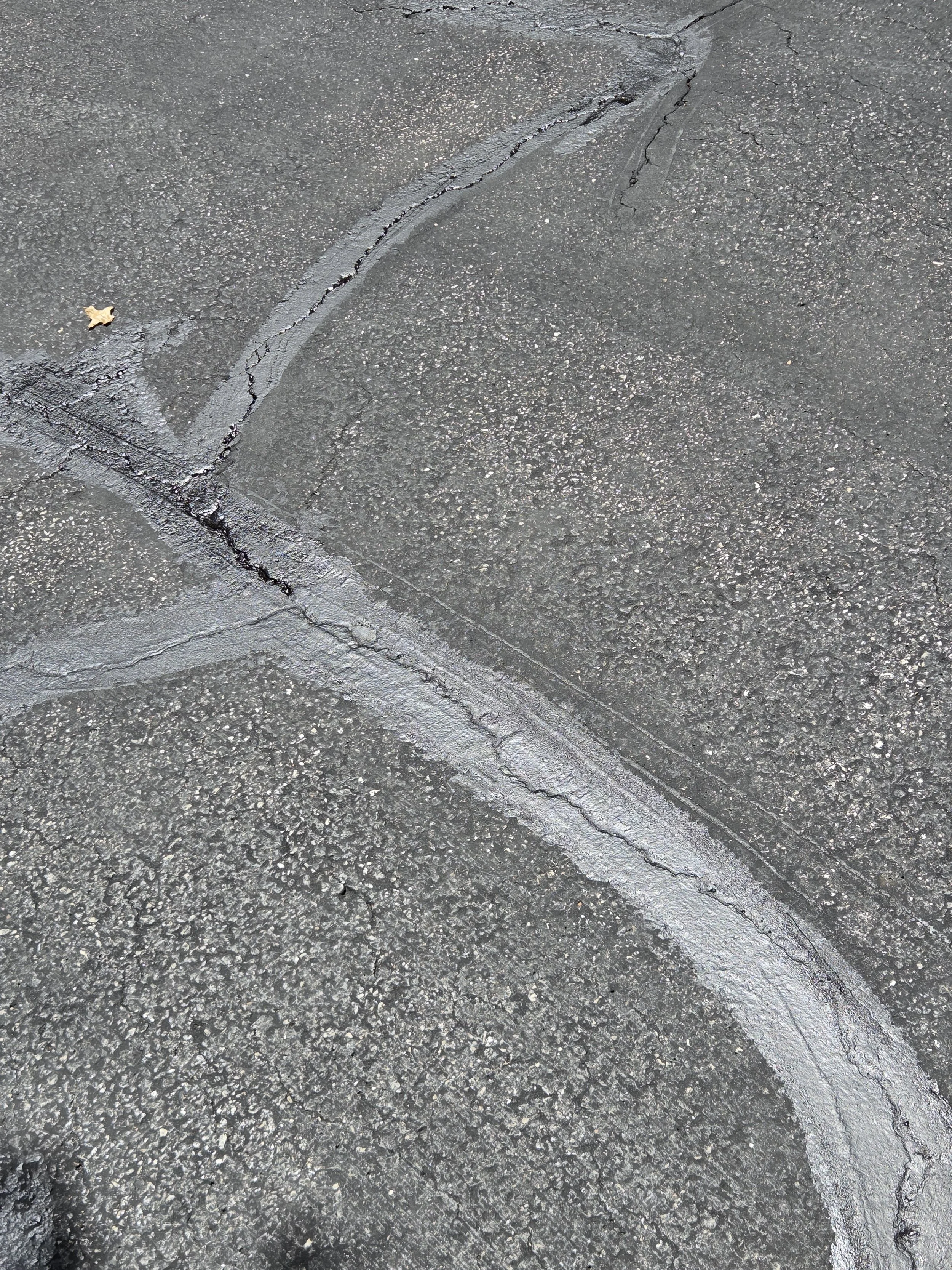 Crack filling first extends the life of the job