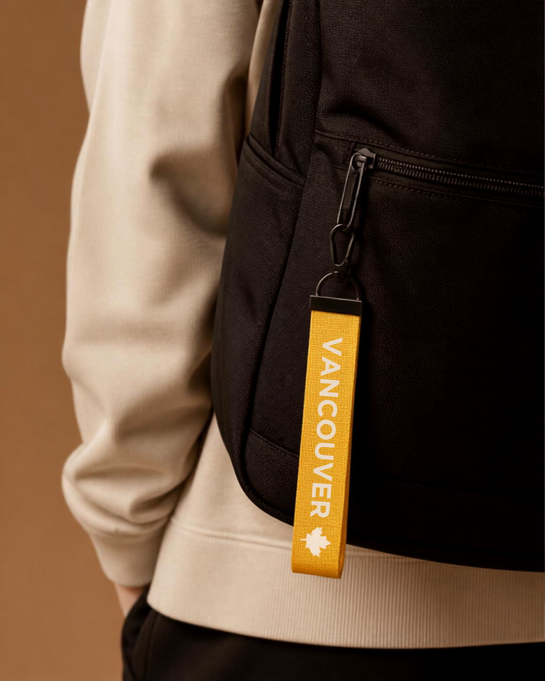 Customized Keychain. 009 — Amber Yellow