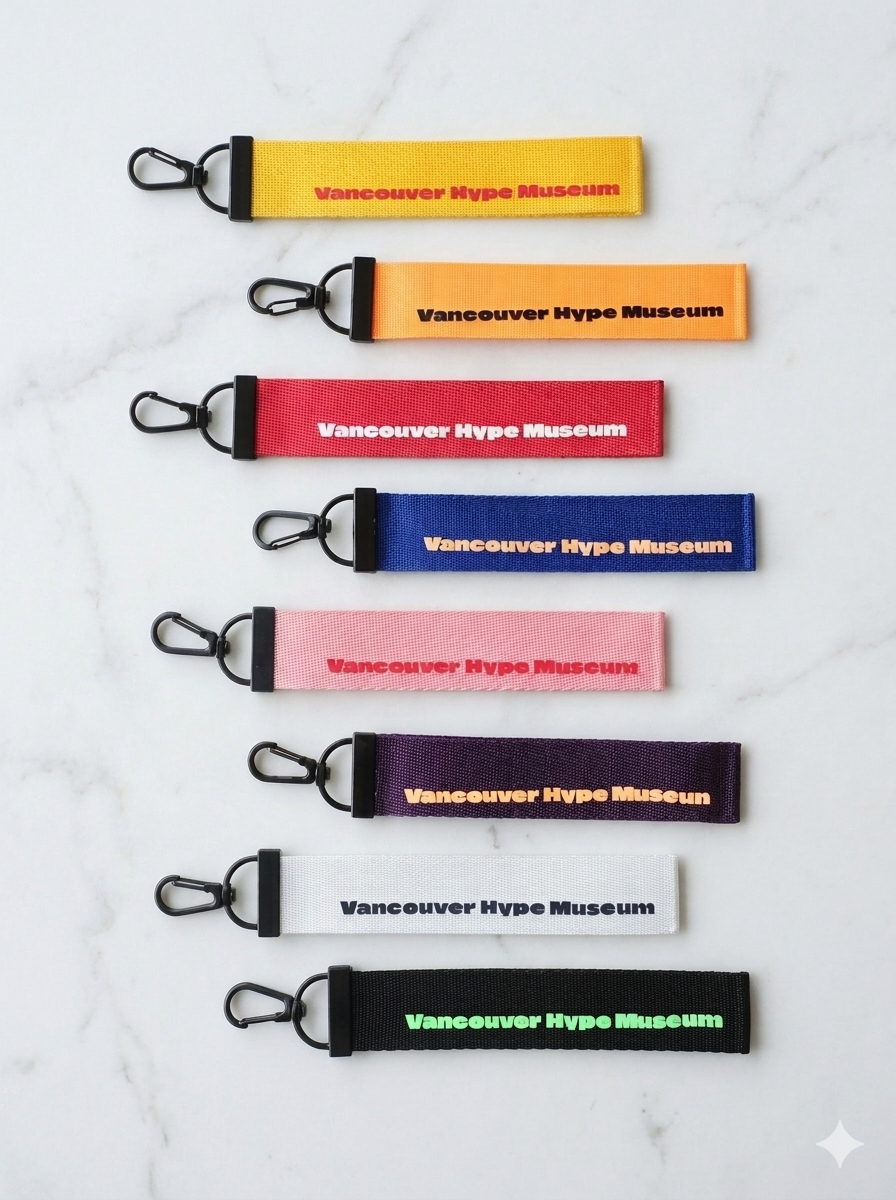 VHM Acrylic Graphic Strap Keychain
