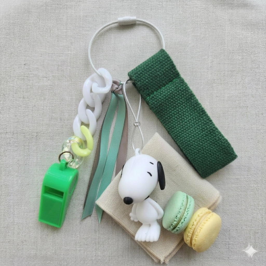 Snoopy Keyring