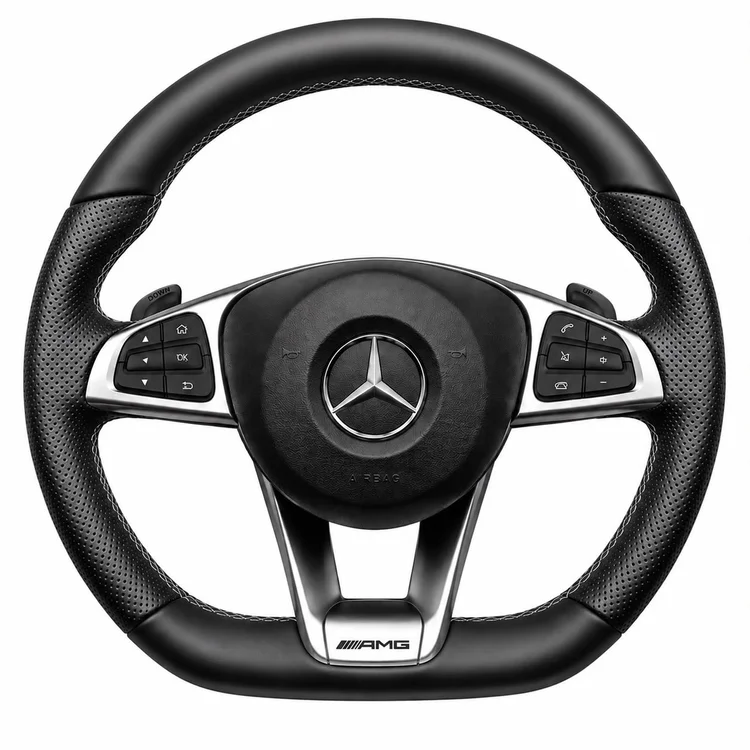 Mercedes steering wheel cover — Shuraq Customs