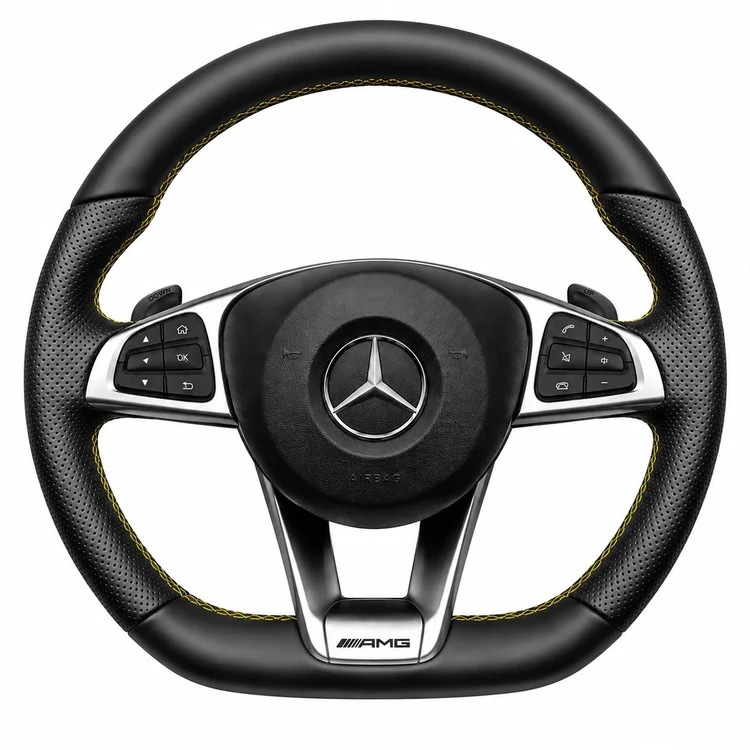 Mercedes AMG Yellow