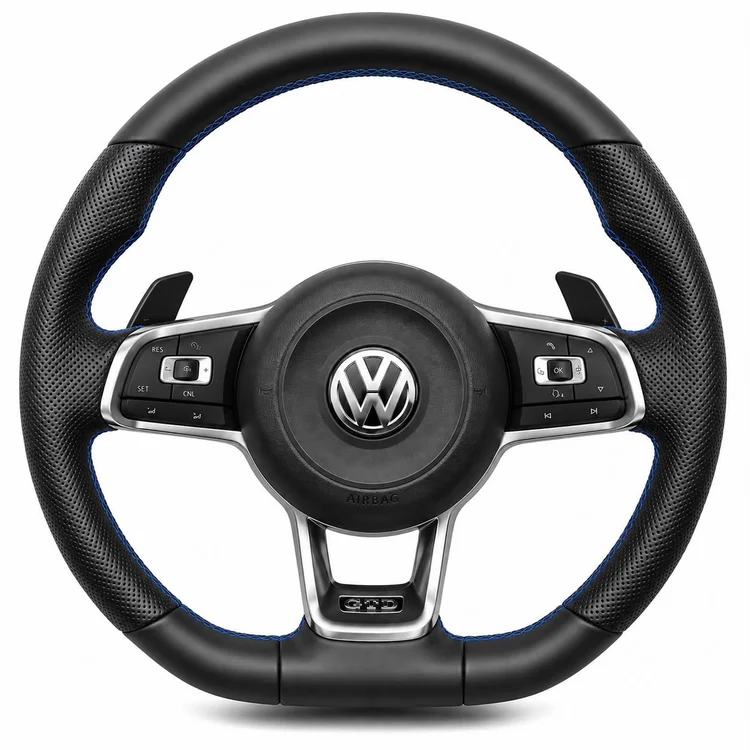 Volkswagen steering wheel cover — Shuraq Customs
