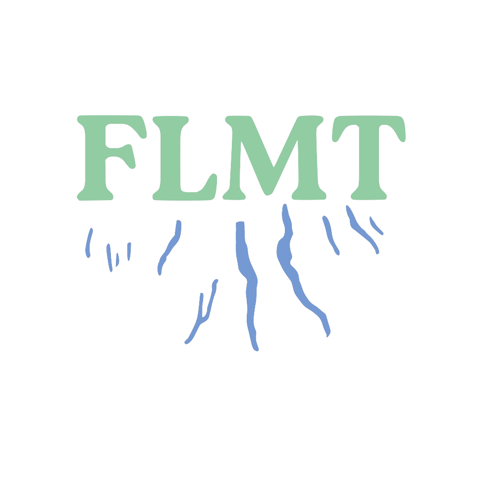 Logo with the letters 'FLMT' in large green letters, and a silhouette of the Finger Lakes below it.