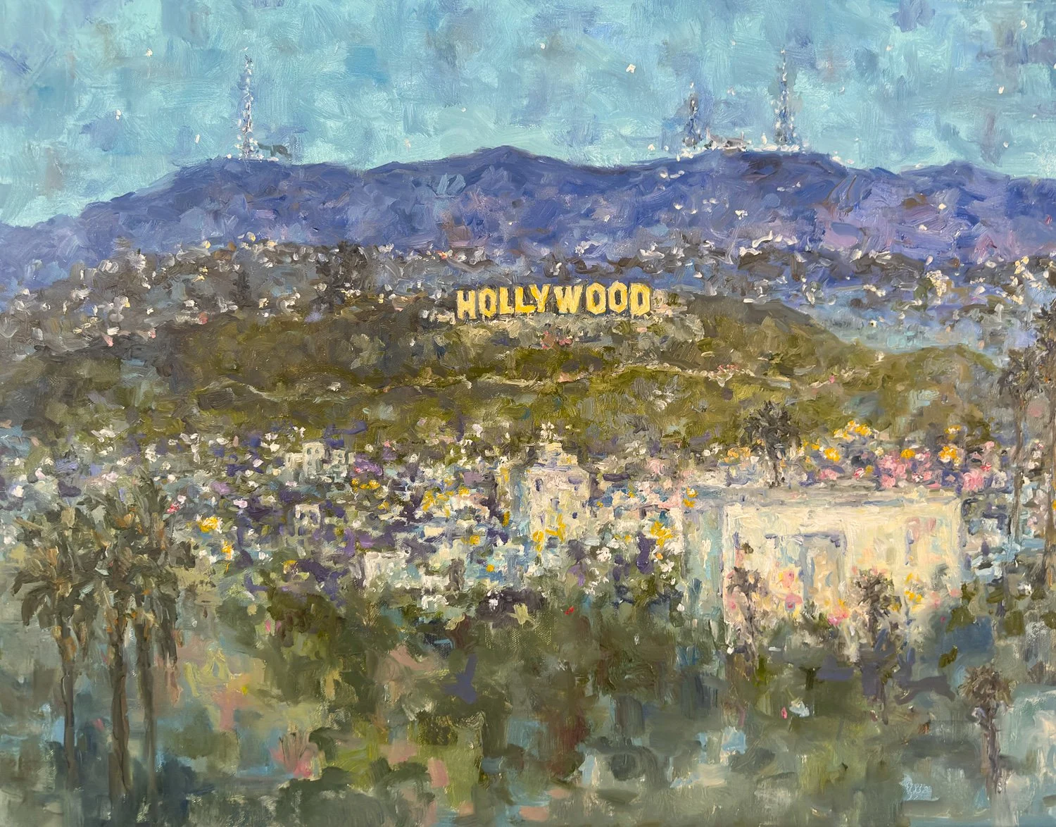 “City of Glimmering Dreams”
22x28
$1,100
