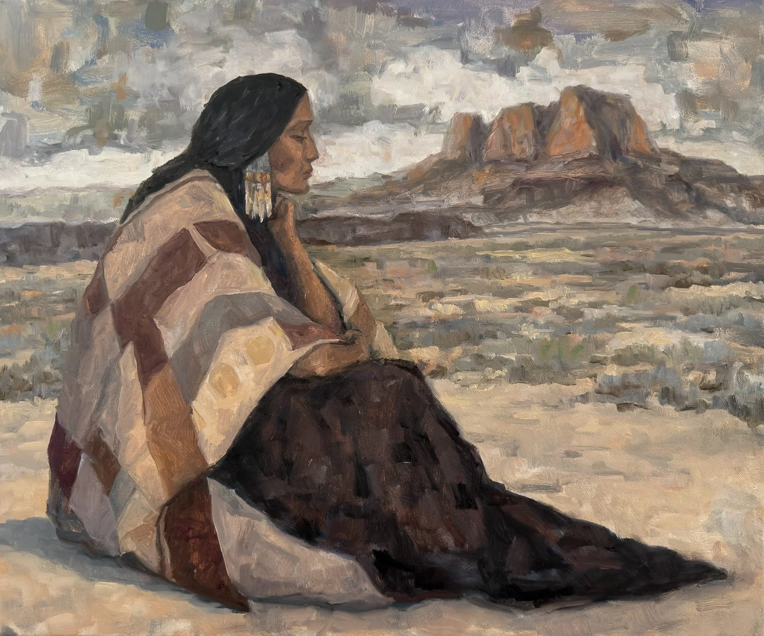 “Daughter of the Living Earth”
20x24
$1,850