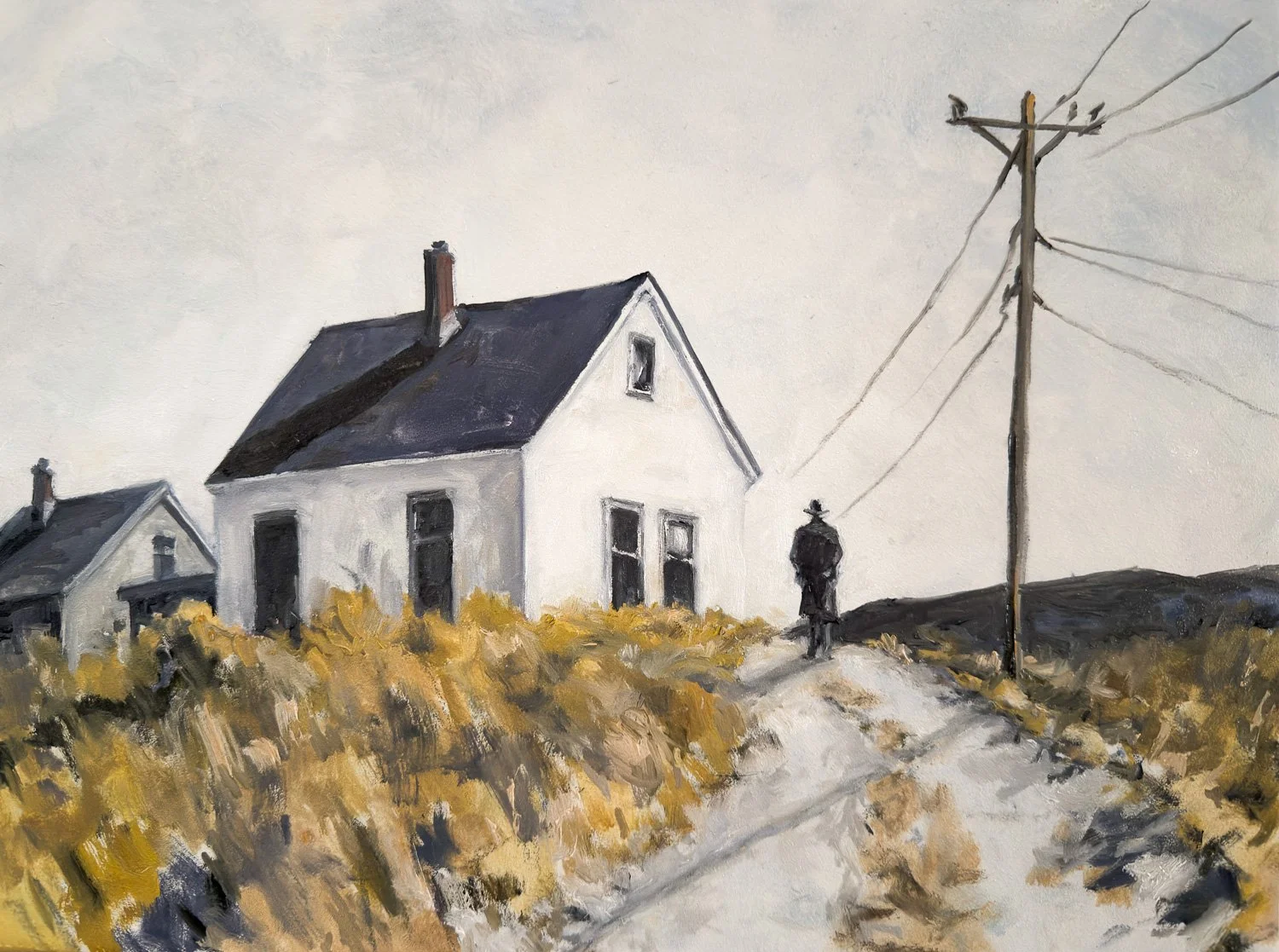 “The Stranger on The Hill”
12x60
$850