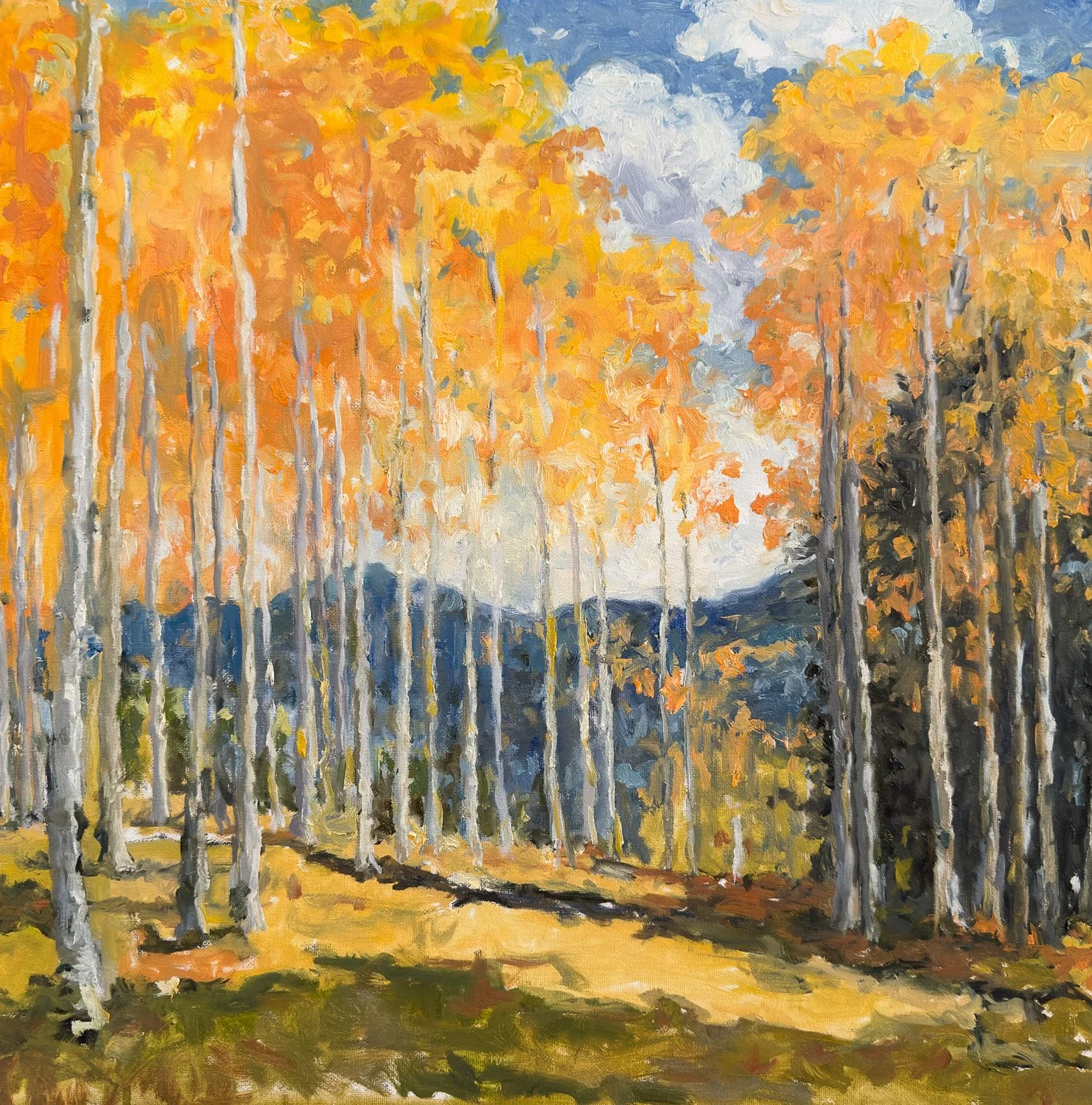 “Among the Aspens”
20X20
$750