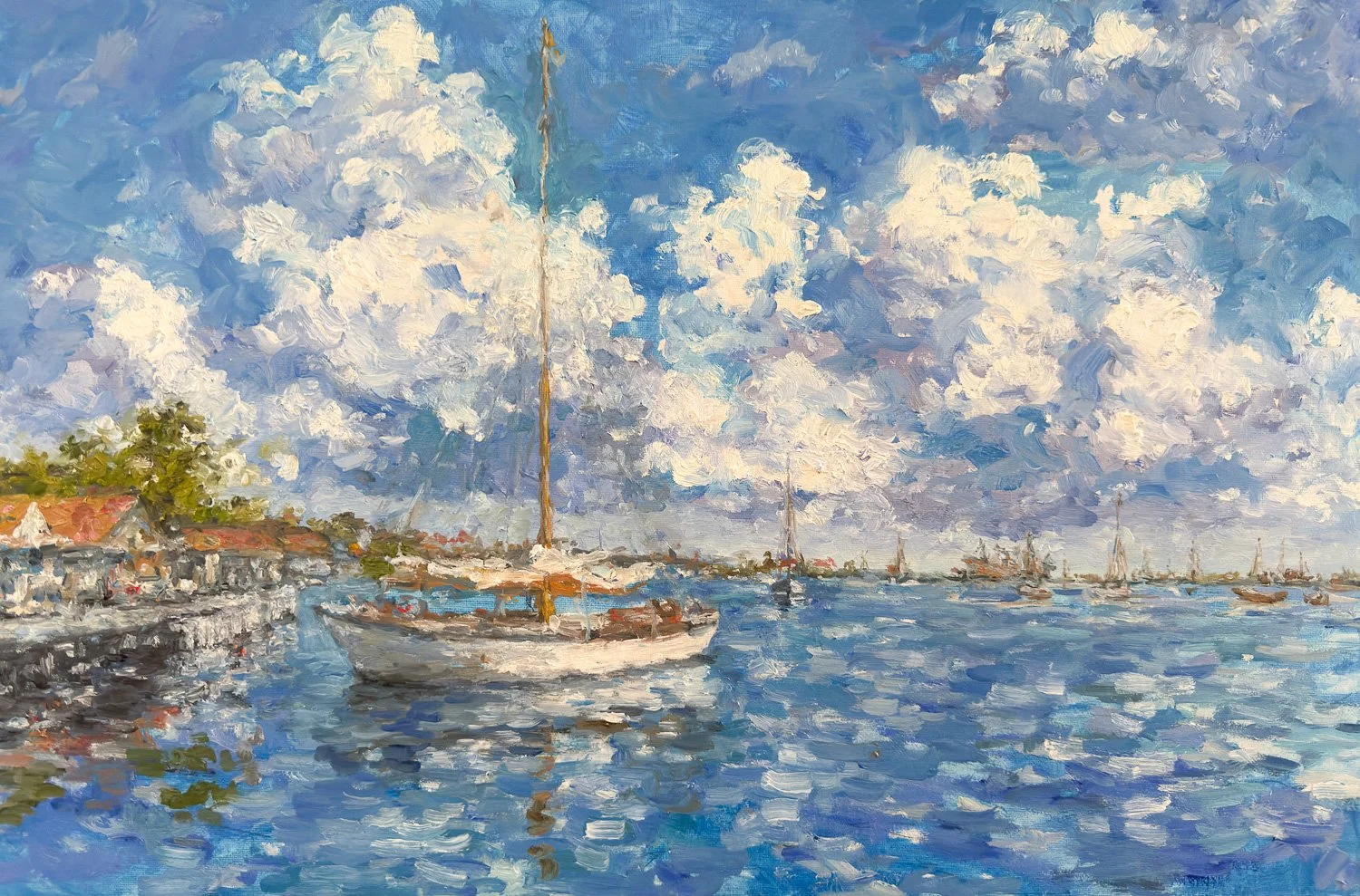 “Brilliant Newport Blue”
16x24
$850
