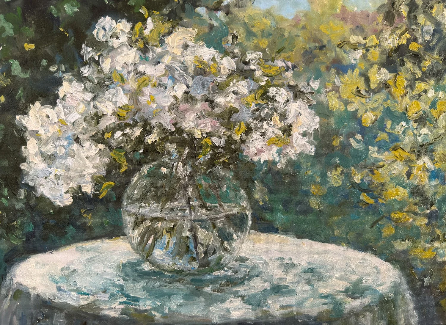 “Still Life, Petals & Light”
12x16
$850