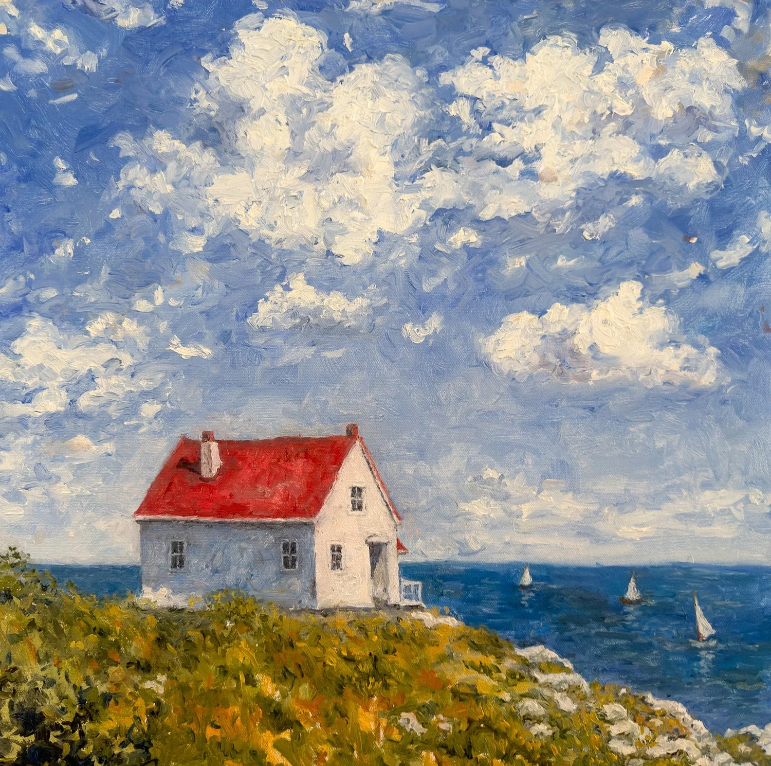 “Solace by the Sea”
20x20
$900