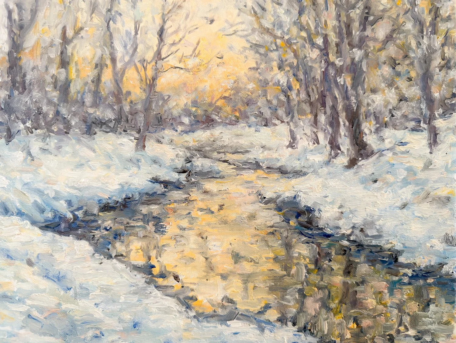 “Snowy Creek”
12X16
$600