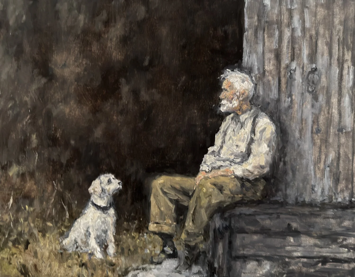  A Heavy Heart And a Final Friend”
16X20
$1,350