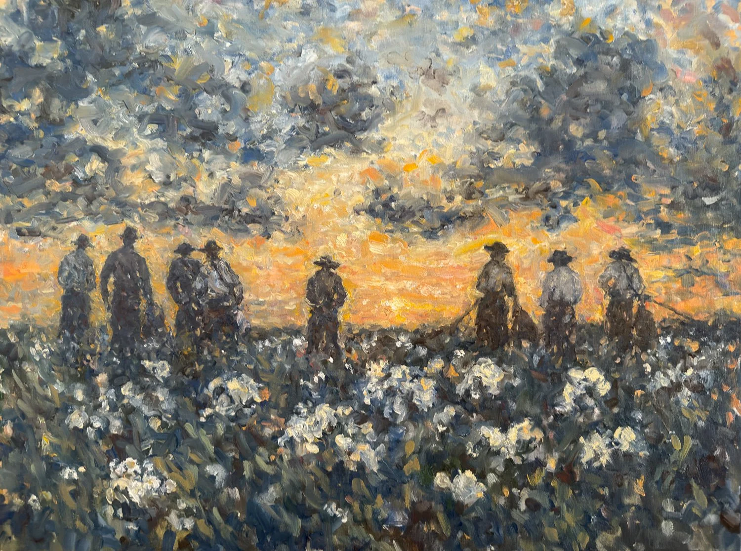 "Working 'til Sunset"
18x24
$1,000